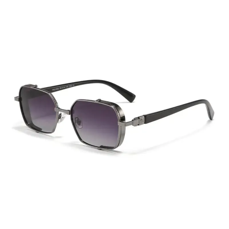 Make a Bold Statement with These Men's Punk Metal Sunglasses made by Dollger