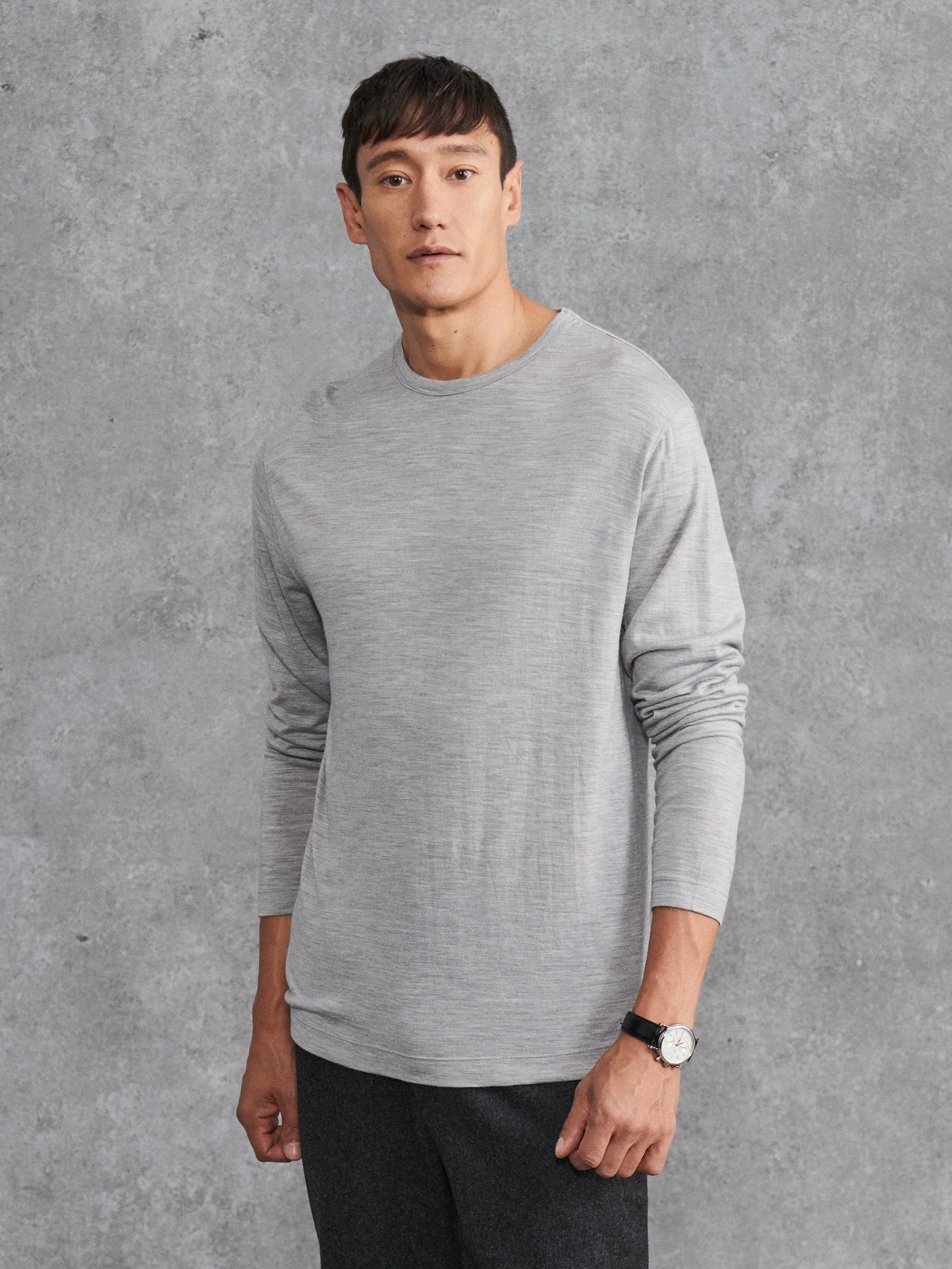 The Lifeline - Light Grey sold by Private White V.C. product image thumbnail 4