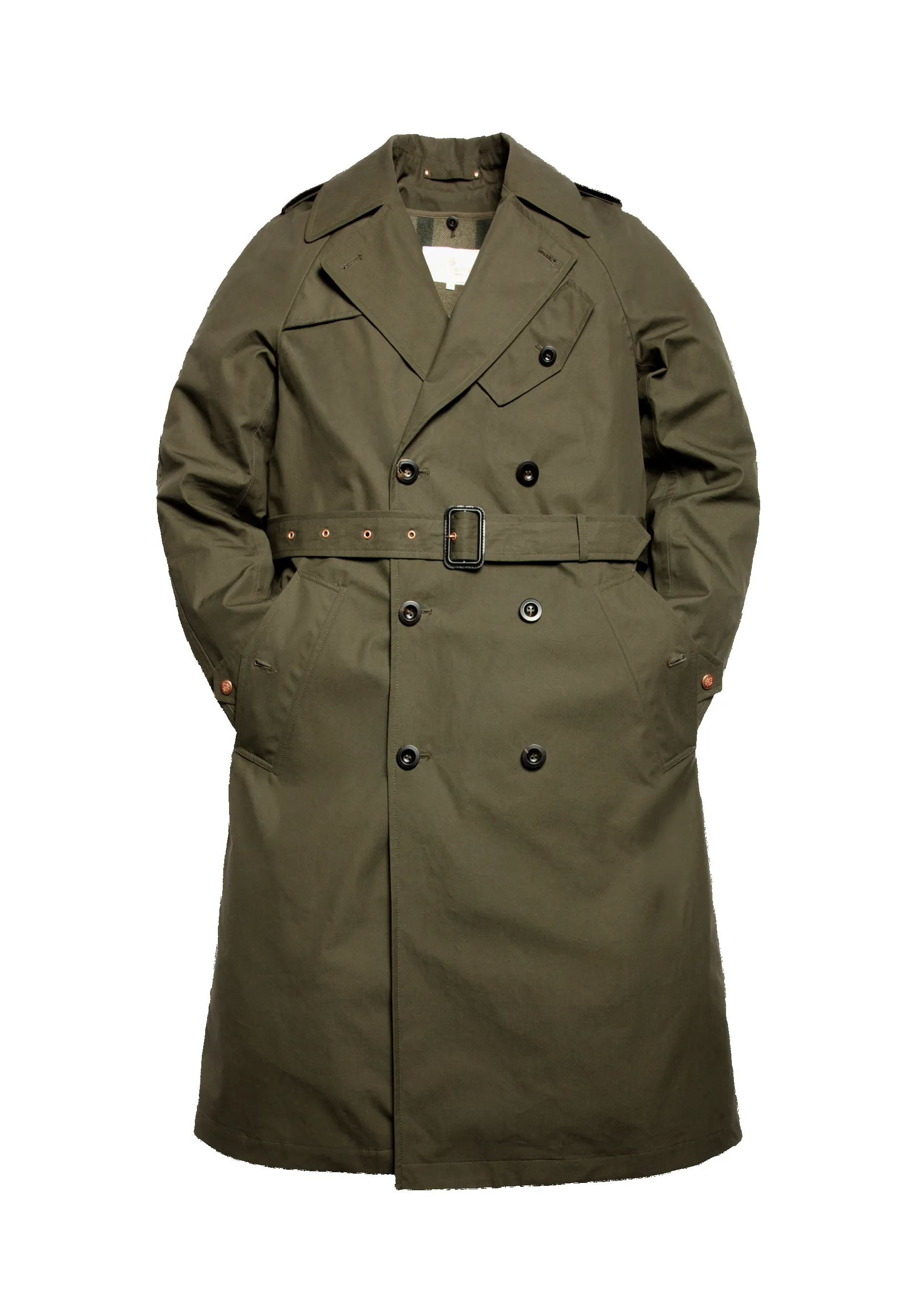 The Despatch Rider's Trench - Olive sold by Private White V.C. product image thumbnail 2