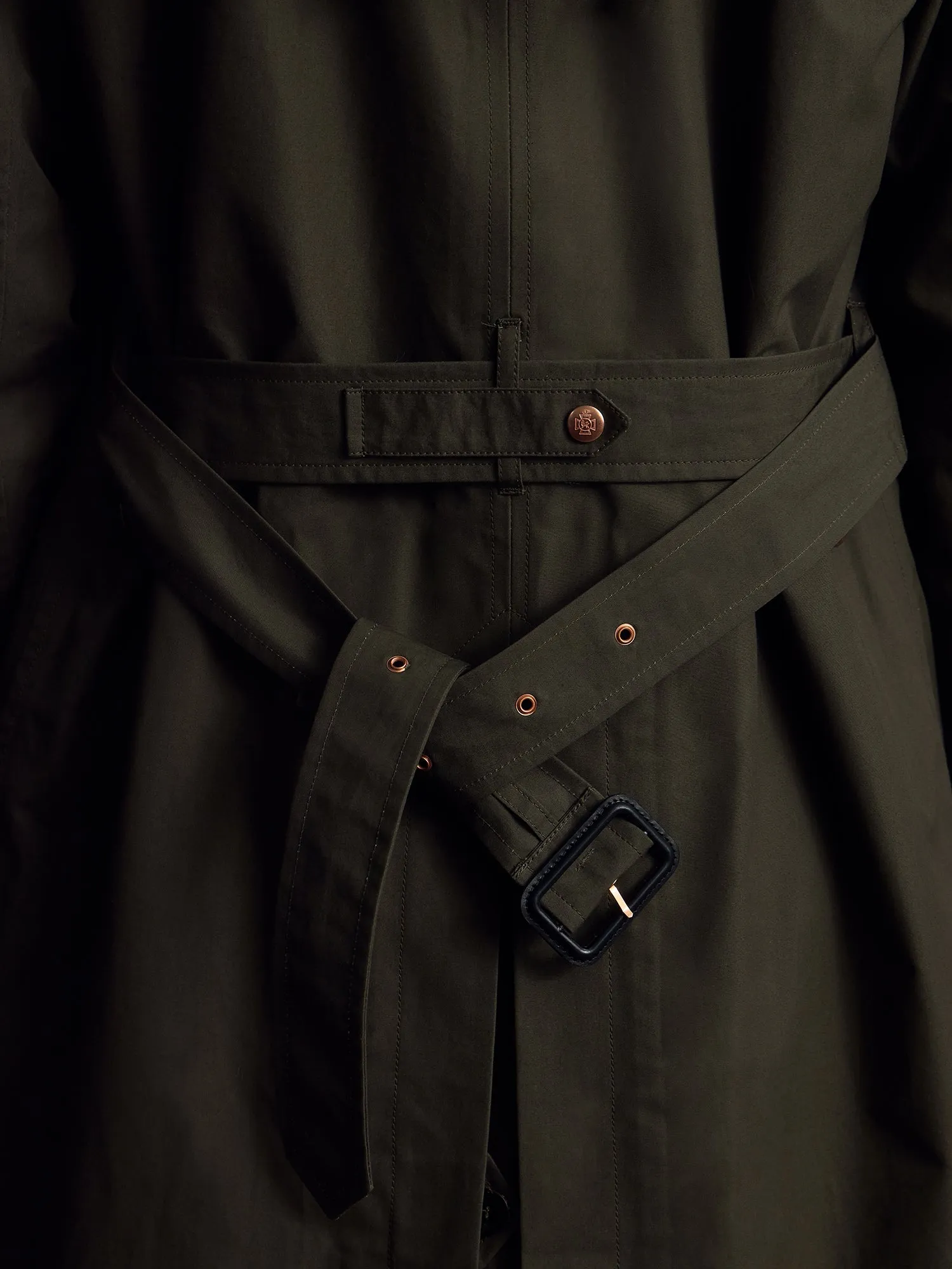 The Despatch Rider's Trench - Olive sold by Private White V.C. product image thumbnail 4