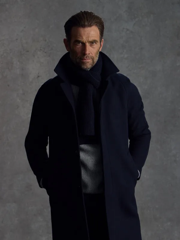 The Commando Scarf - Ink sold by Private White V.C.