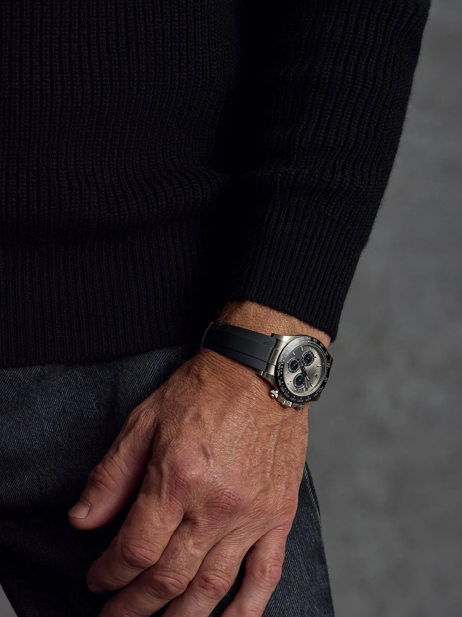 The Commando Crew Neck - Black sold by Private White V.C. product image thumbnail 4