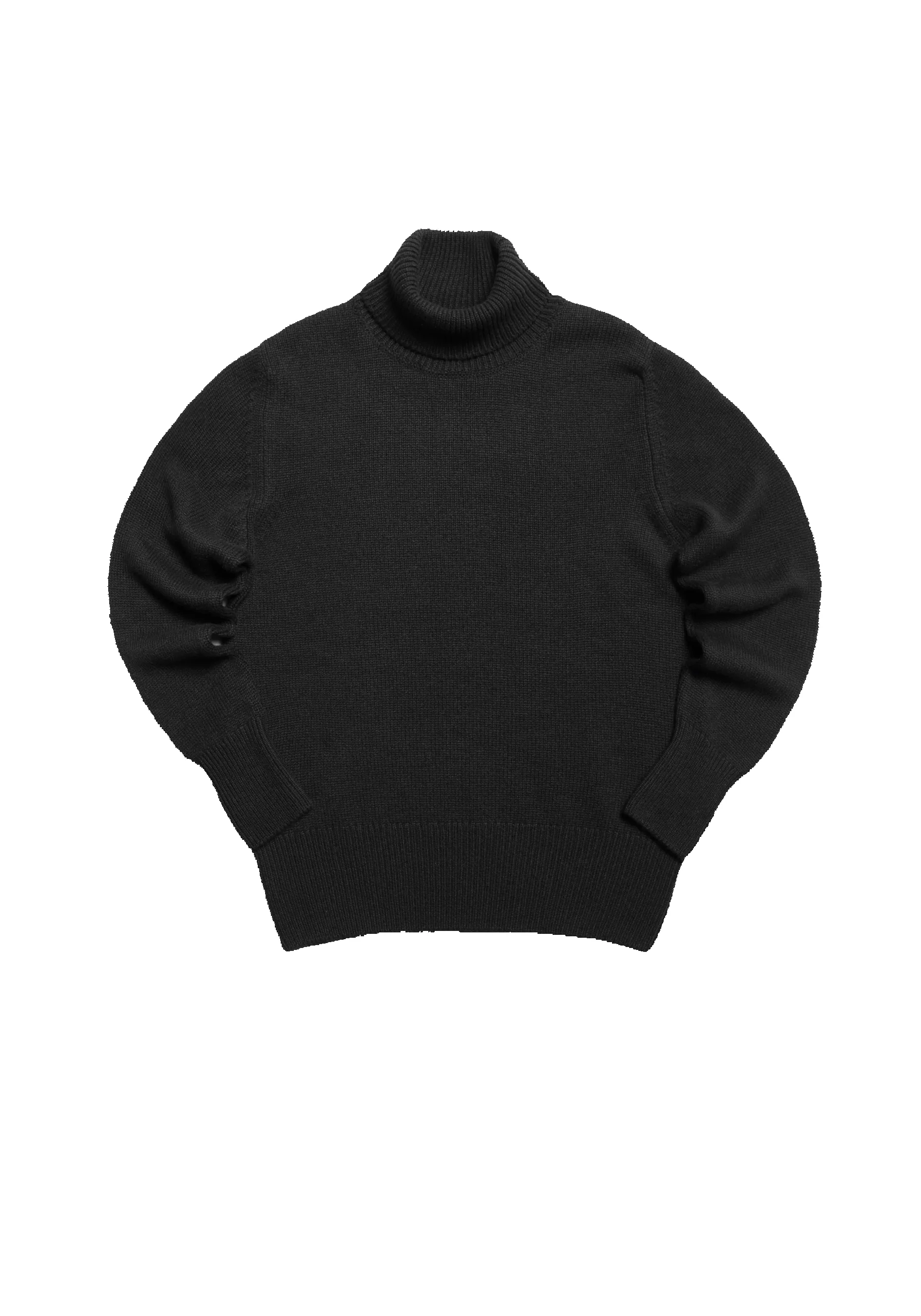 The Cashmere Submariner Rollneck - Black sold by Private White V.C. product image thumbnail 2