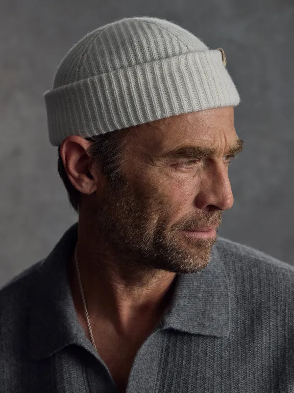 The Commando Watch Cap - Ivory sold by Private White V.C.