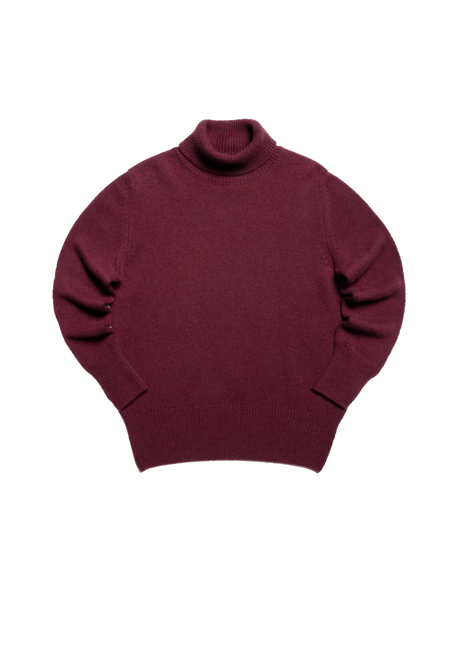 The Cashmere Submariner Rollneck - Crimson sold by Private White V.C. product image thumbnail 2