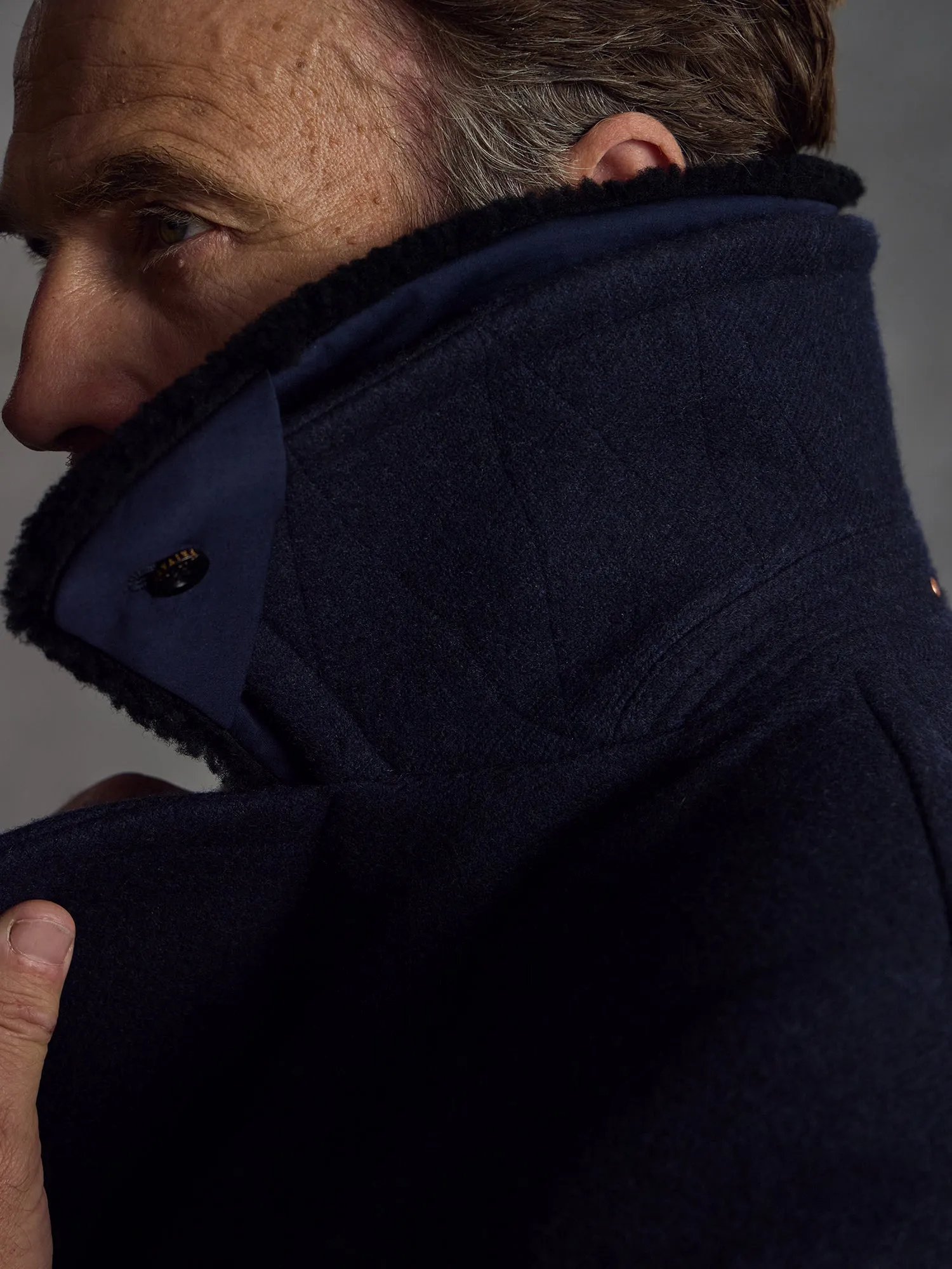 The Admiral's Great Coat - Navy sold by Private White V.C. product image thumbnail 5