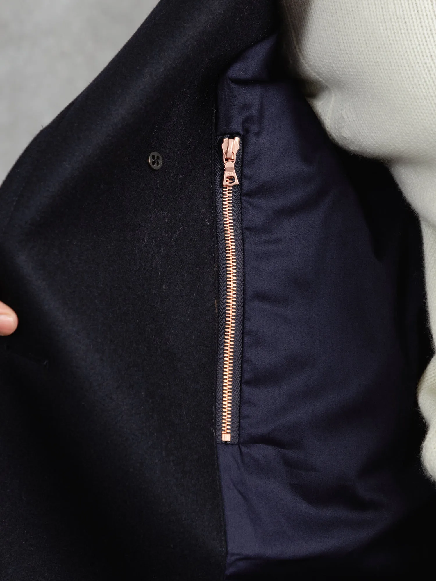 The Manchester Peacoat - Navy (Heroes) sold by Private White V.C. product image thumbnail 4