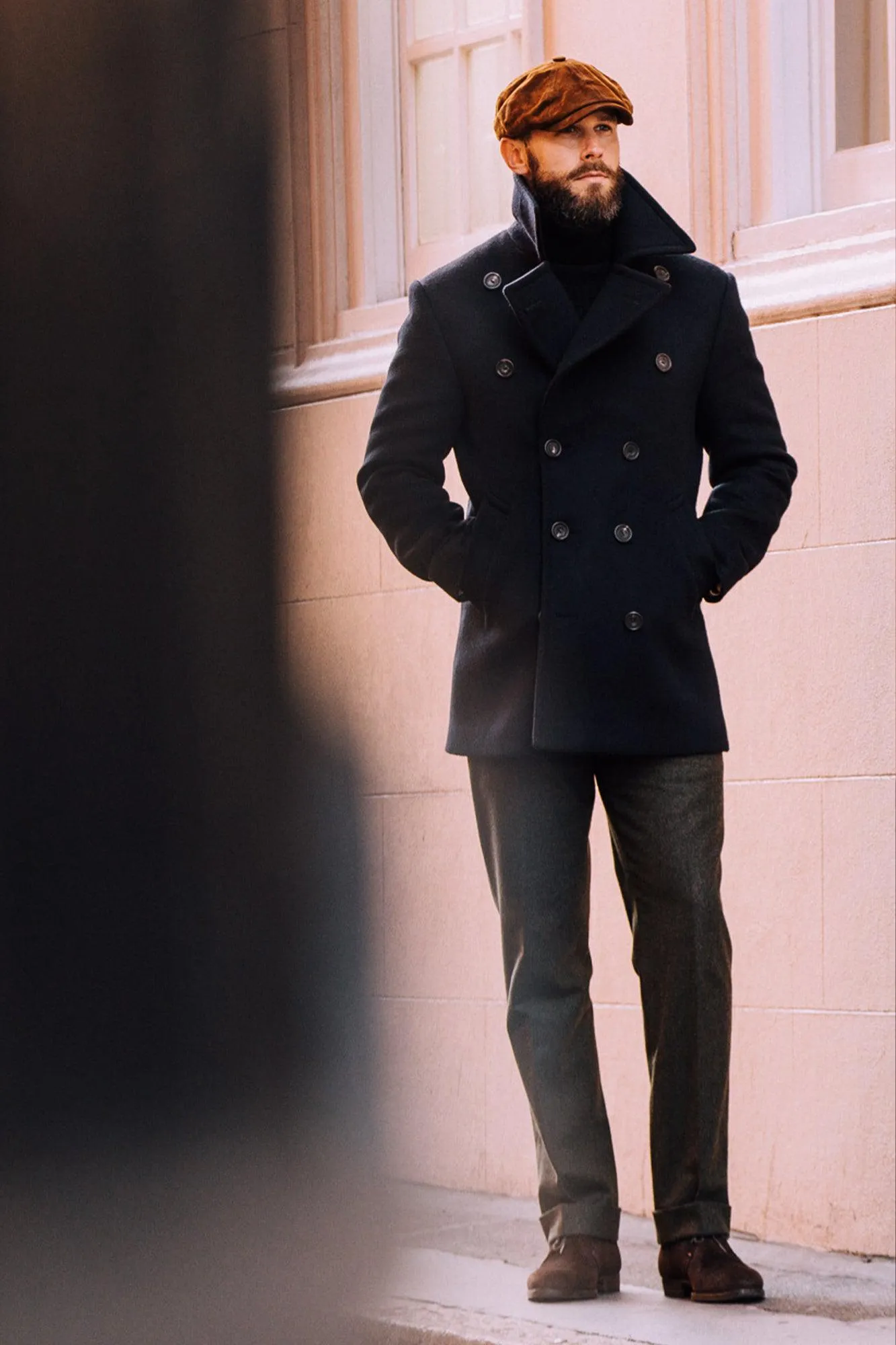 The Permanent Style Bridge Coat - Navy sold by Private White V.C. product image thumbnail 2