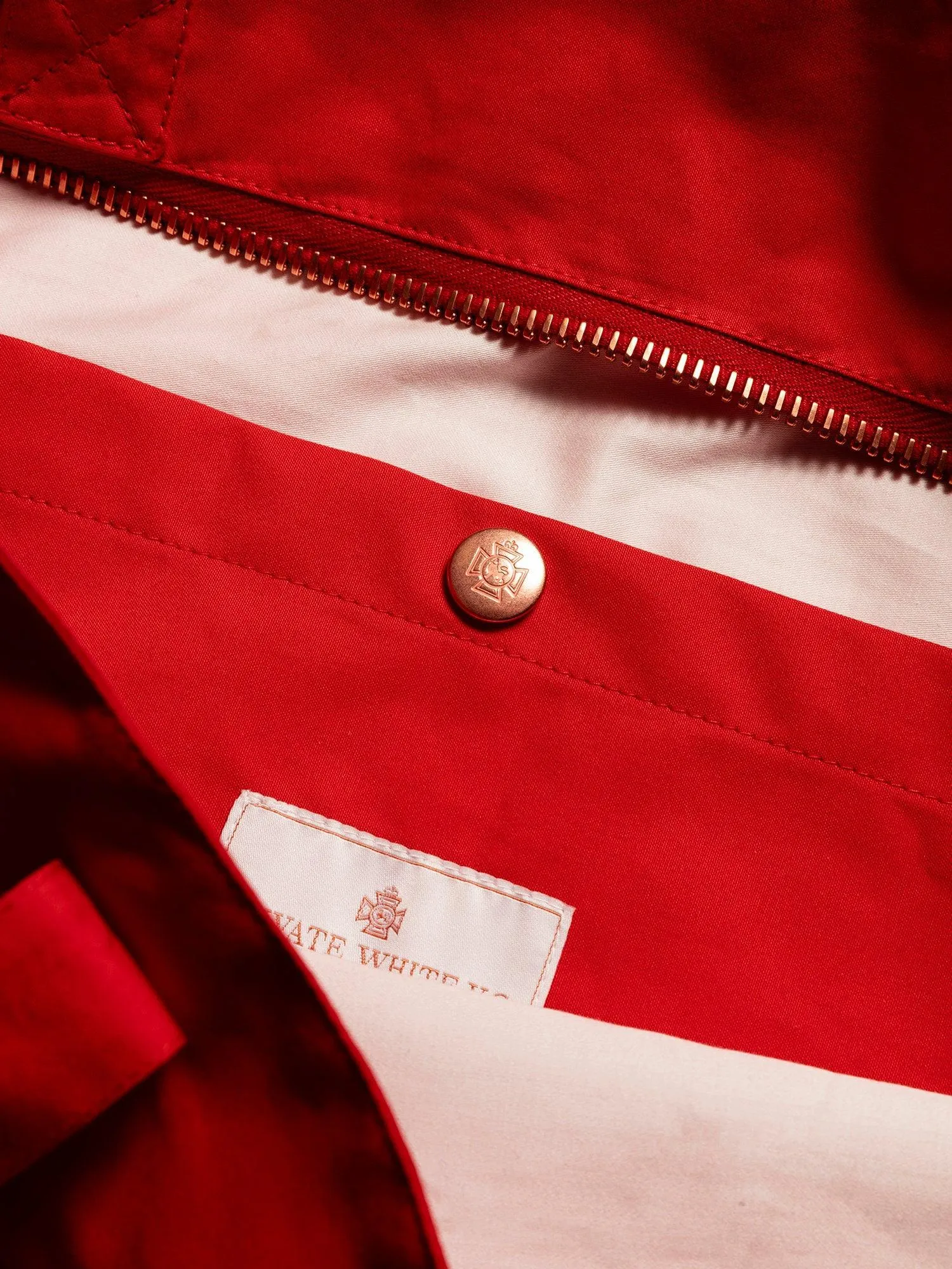 The RHC Tote Bag - Red sold by Private White V.C.