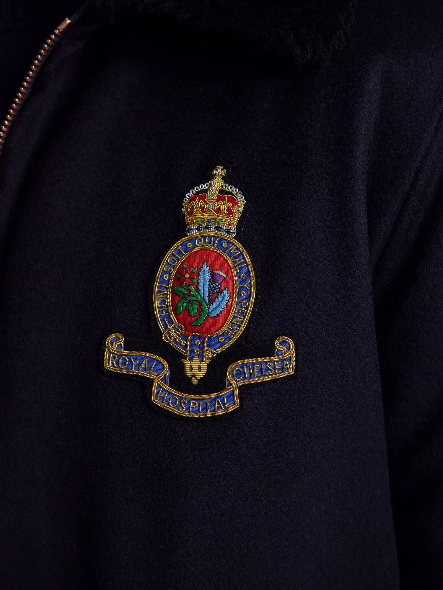 The RHC Flight Jacket - Ink sold by Private White V.C. product image thumbnail 4