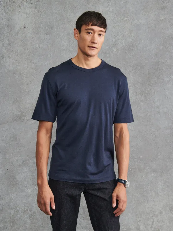 The Manchester Merino - Navy sold by Private White V.C.