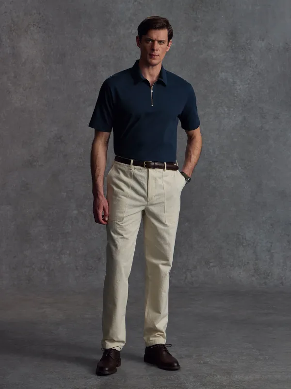 Jack's Polo - Navy sold by Private White V.C.