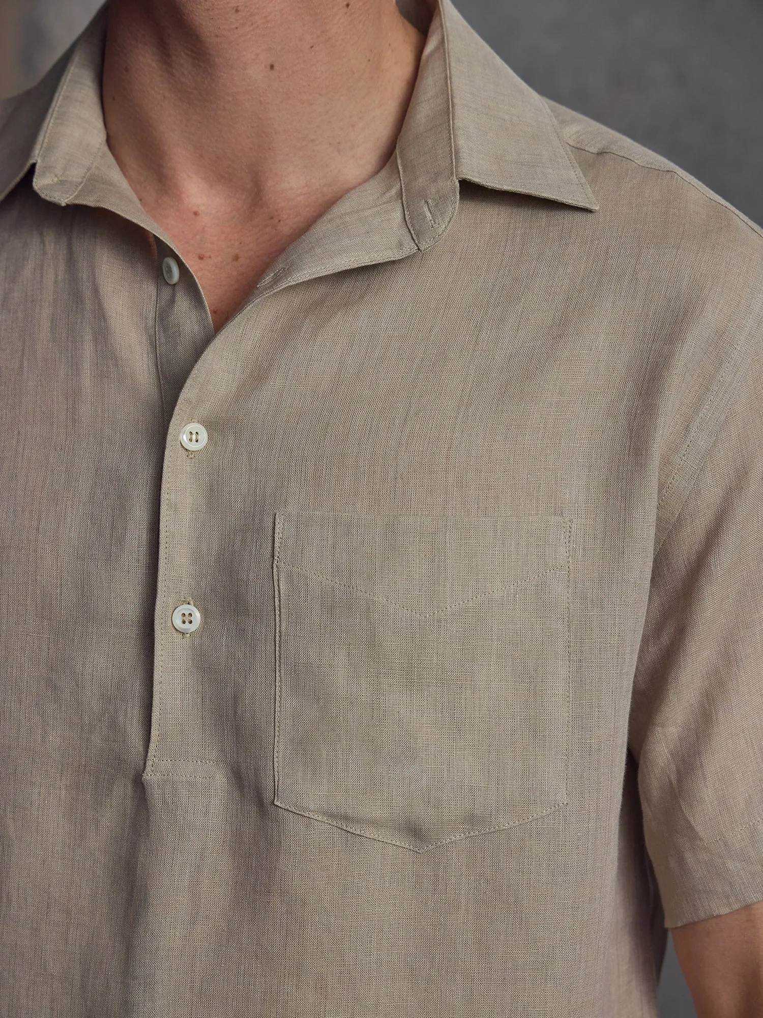 The Monaco Pullover - Sand sold by Private White V.C. product image thumbnail 2