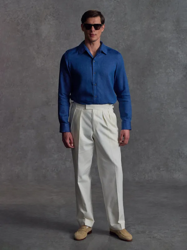 The Victor Shirt - Azure sold by Private White V.C.