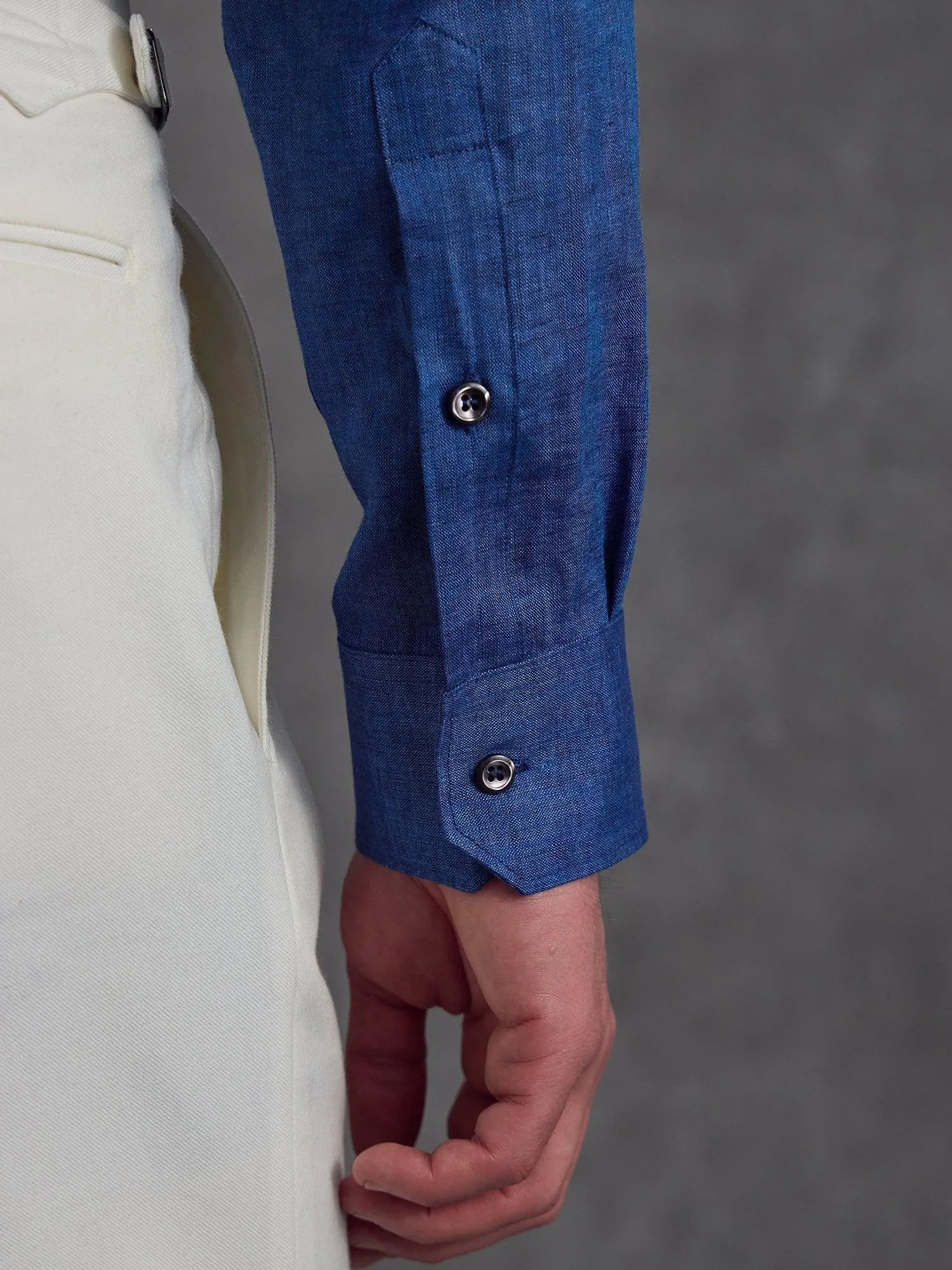 The Victor Shirt - Azure sold by Private White V.C. product image thumbnail 5