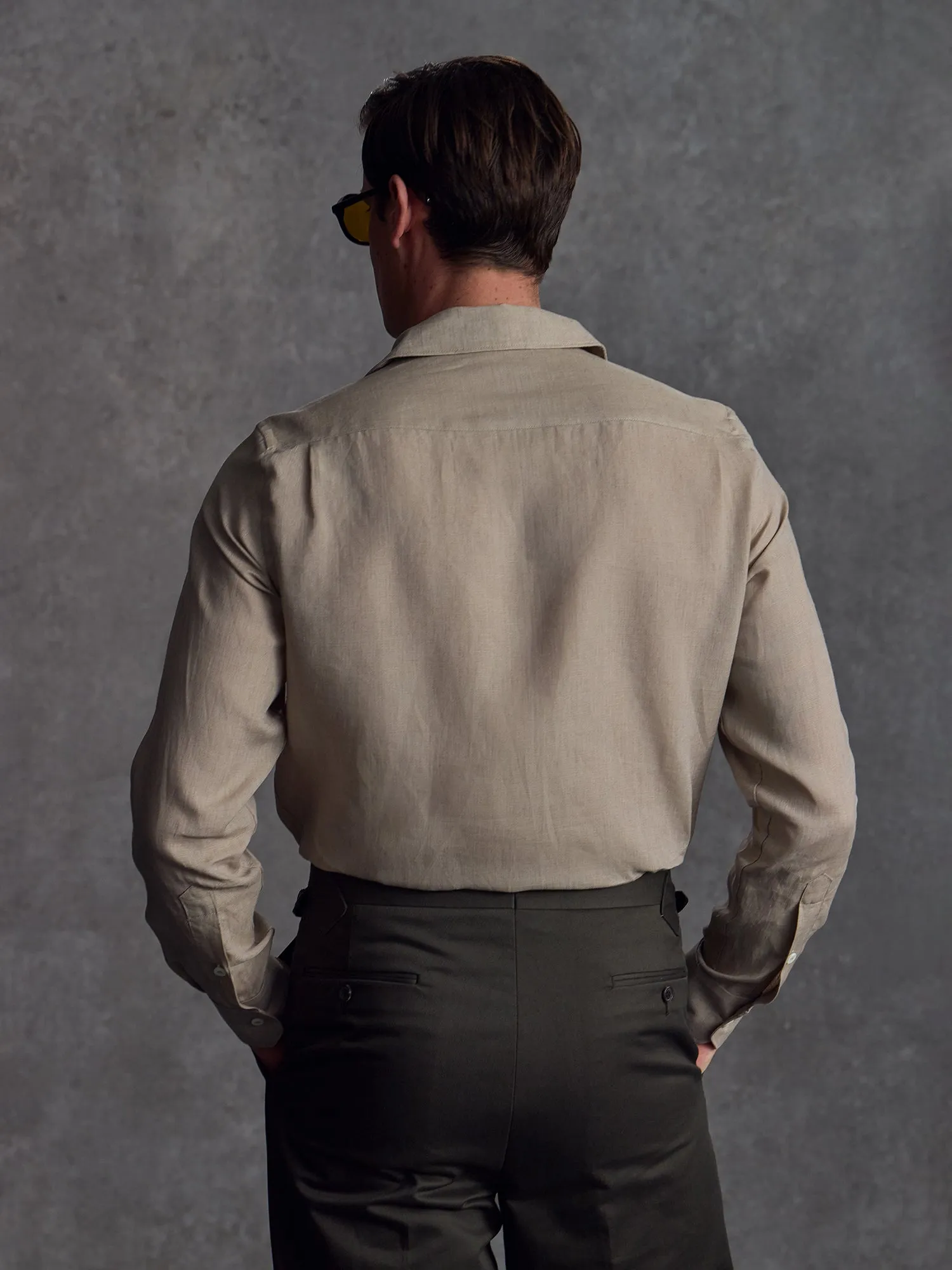 The Victor Shirt - Sand sold by Private White V.C. product image thumbnail 4