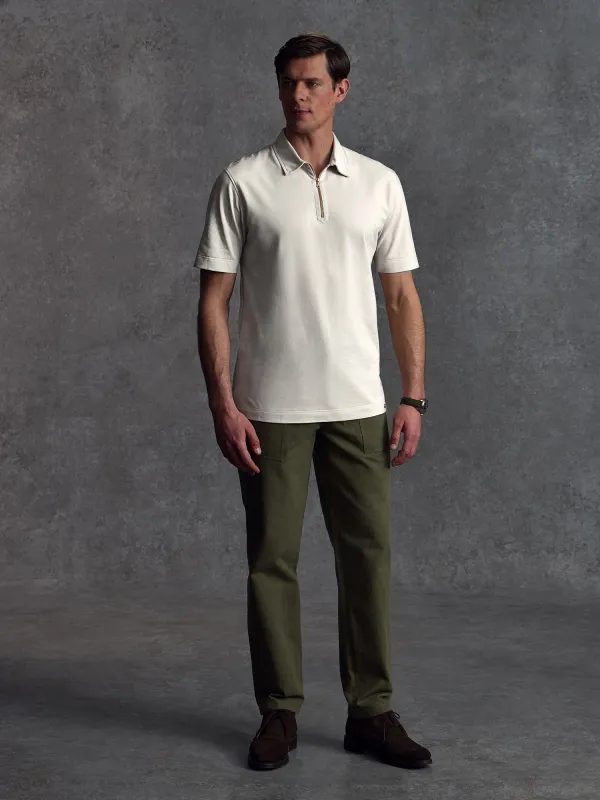 Jack's Polo - White sold by Private White V.C.