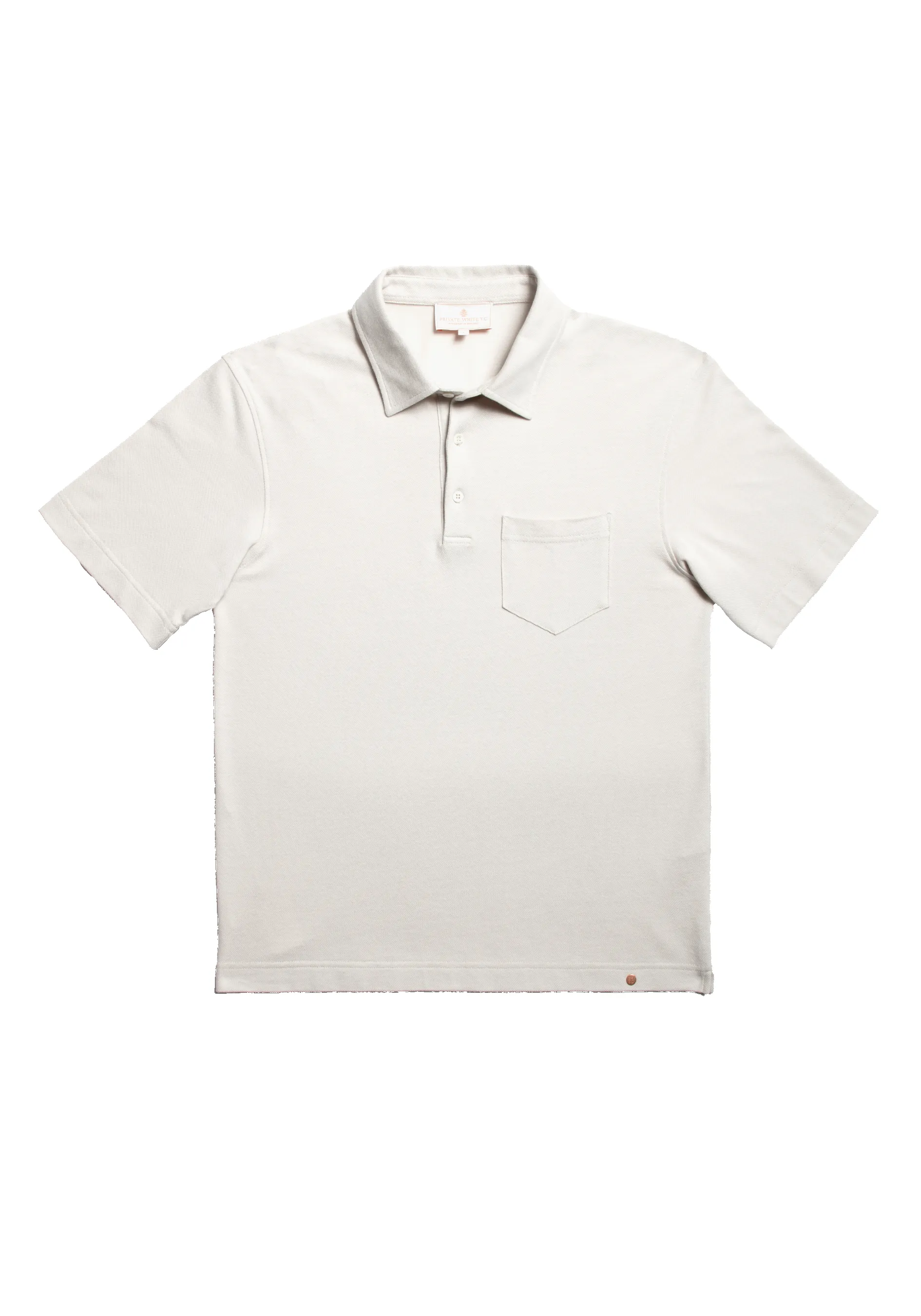 The Civvy Polo - Flake White sold by Private White V.C. product image thumbnail 2