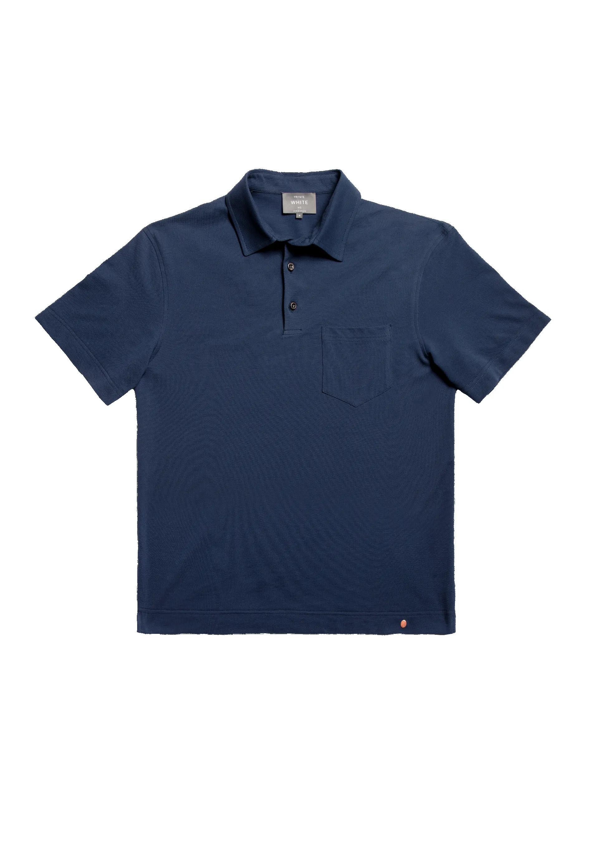 The Civvy Polo - Navy sold by Private White V.C. product image thumbnail 2