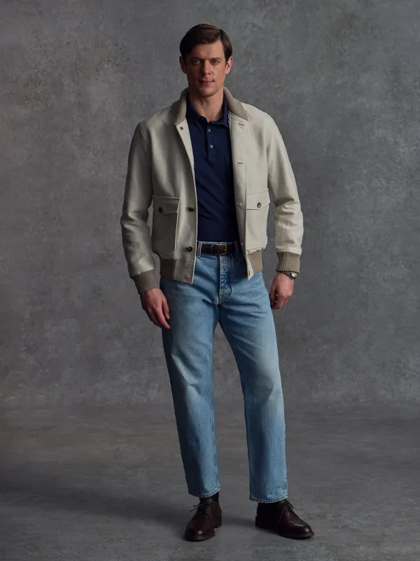 The Spy Bomber - Ecru sold by Private White V.C.