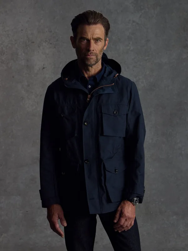 The Tracker Jacket - Navy sold by Private White V.C.