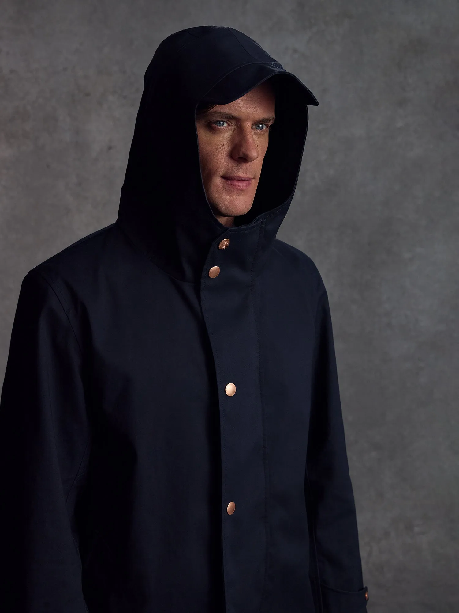 The Drifter Parka - Dark Navy sold by Private White V.C. product image thumbnail 4