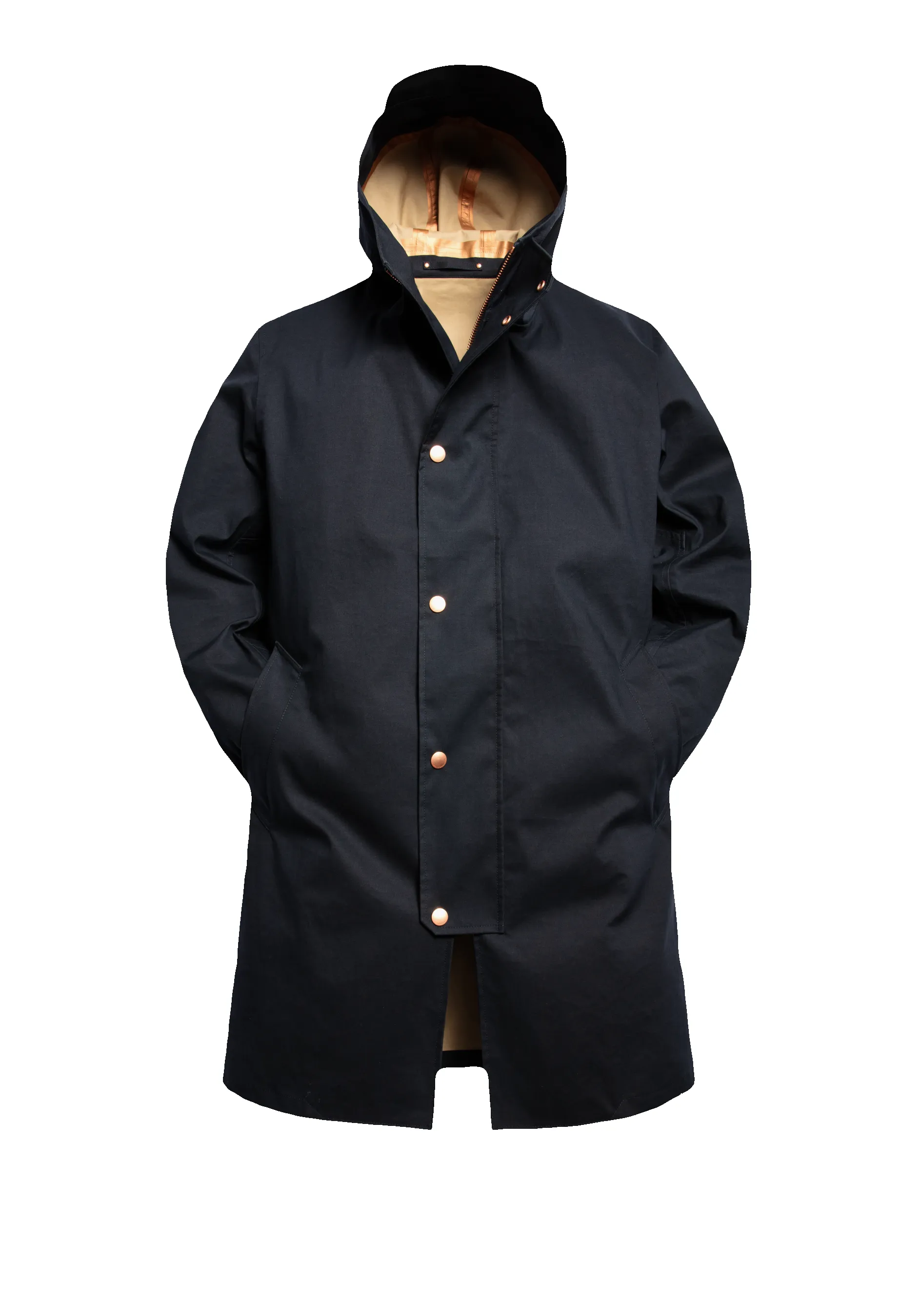 The Drifter Parka - Dark Navy sold by Private White V.C. product image thumbnail 2