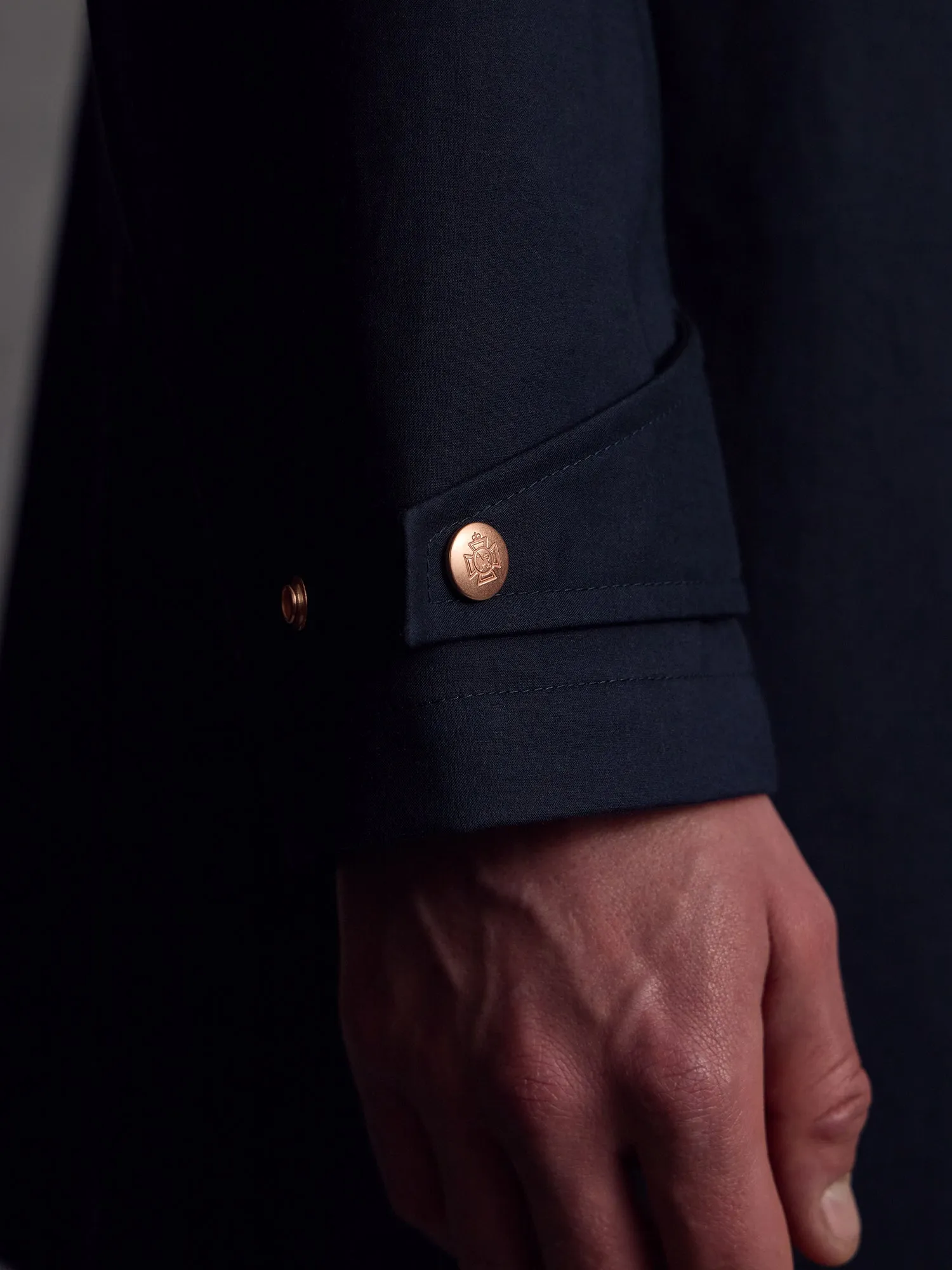 The Drifter Parka - Dark Navy sold by Private White V.C. product image thumbnail 3