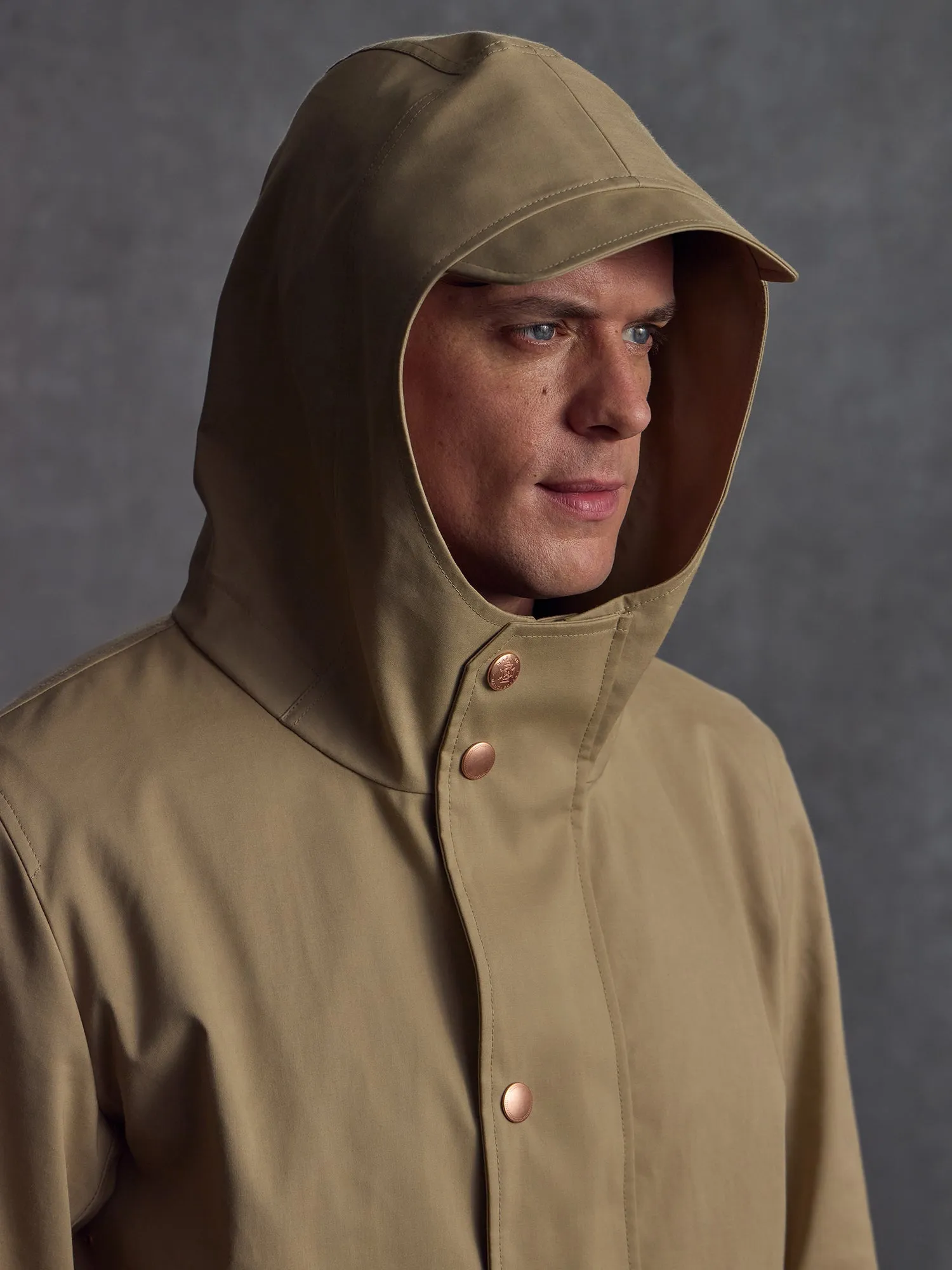 The Drifter Parka - Light Fawn sold by Private White V.C. product image thumbnail 3