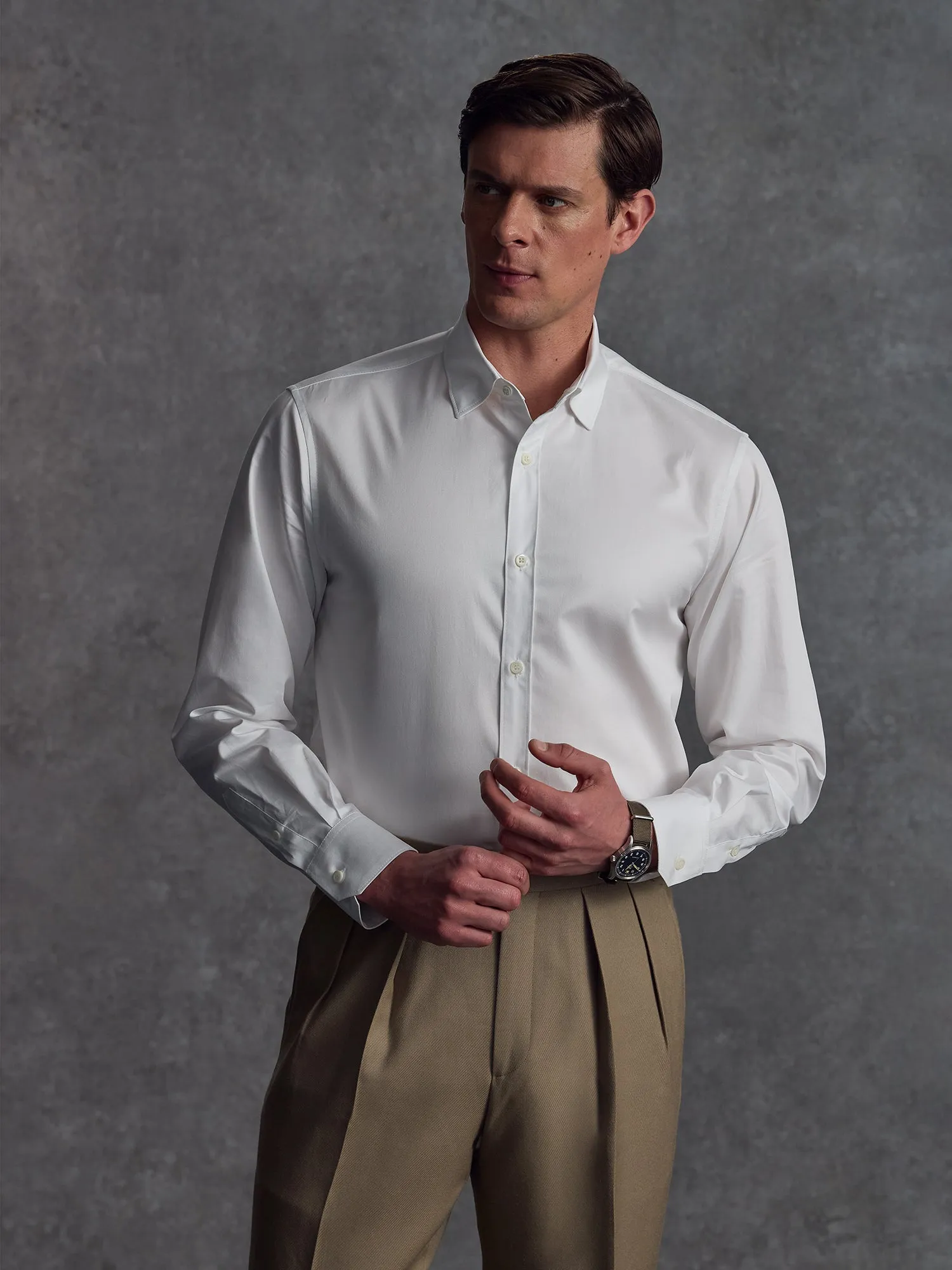 The Civvy Shirt - White sold by Private White V.C. product image thumbnail 2