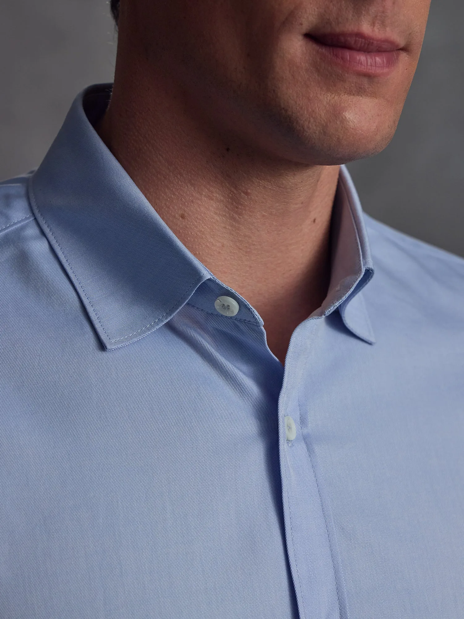 The Civvy Shirt - Blue sold by Private White V.C. product image thumbnail 5