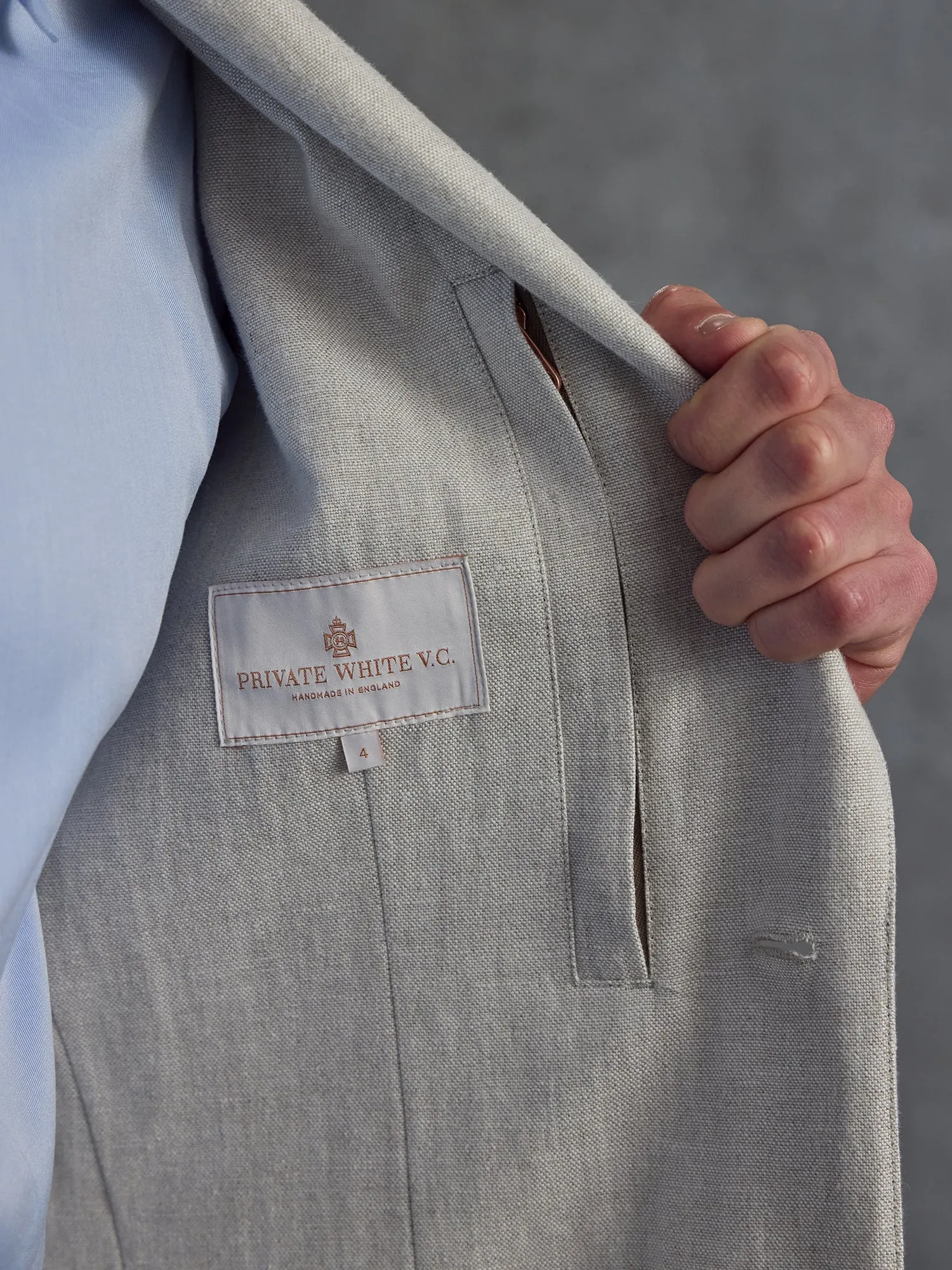 The Tailor Blazer - Sand sold by Private White V.C. product image thumbnail 5