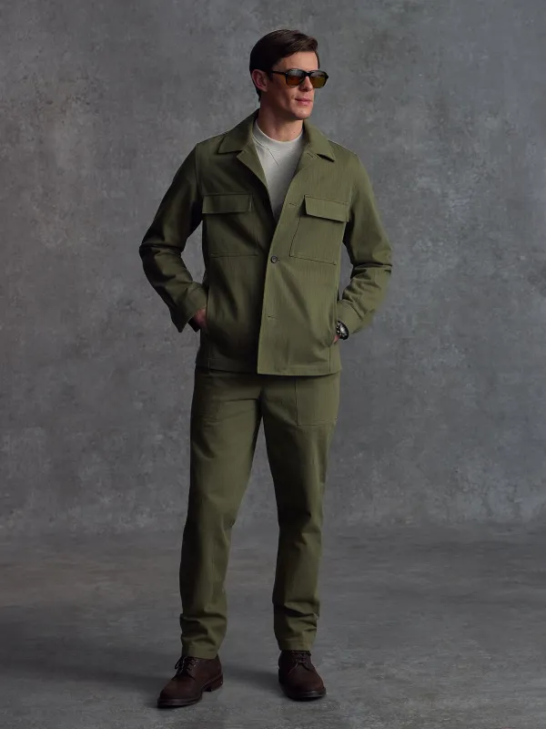 The Overlord Jacket - Moss sold by Private White V.C.