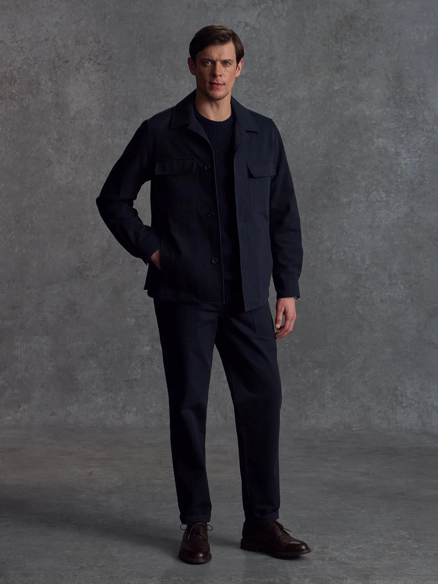 The Overlord Jacket - Navy sold by Private White V.C. product image thumbnail 2