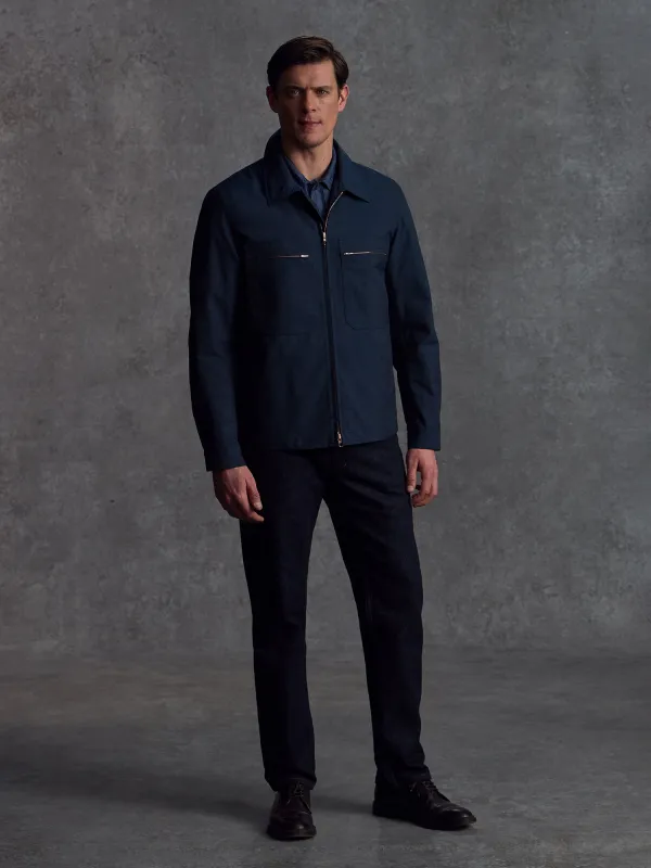 The Covert Jacket - Navy sold by Private White V.C.