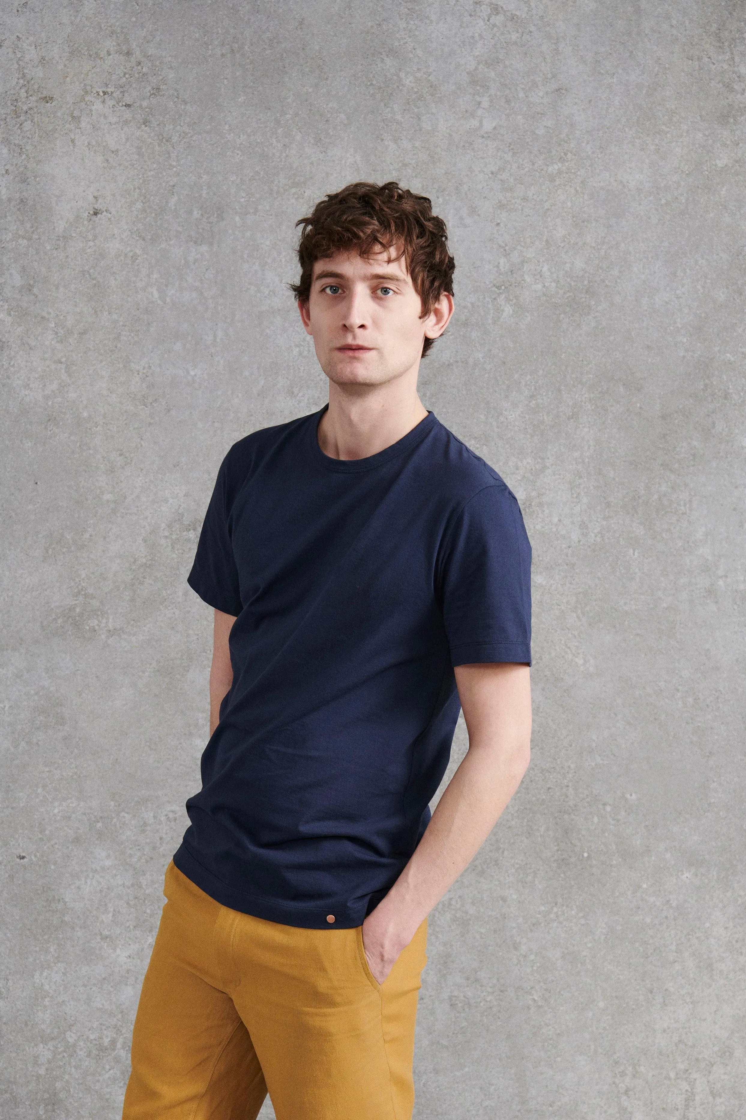 The Private Tee - Navy sold by Private White V.C.