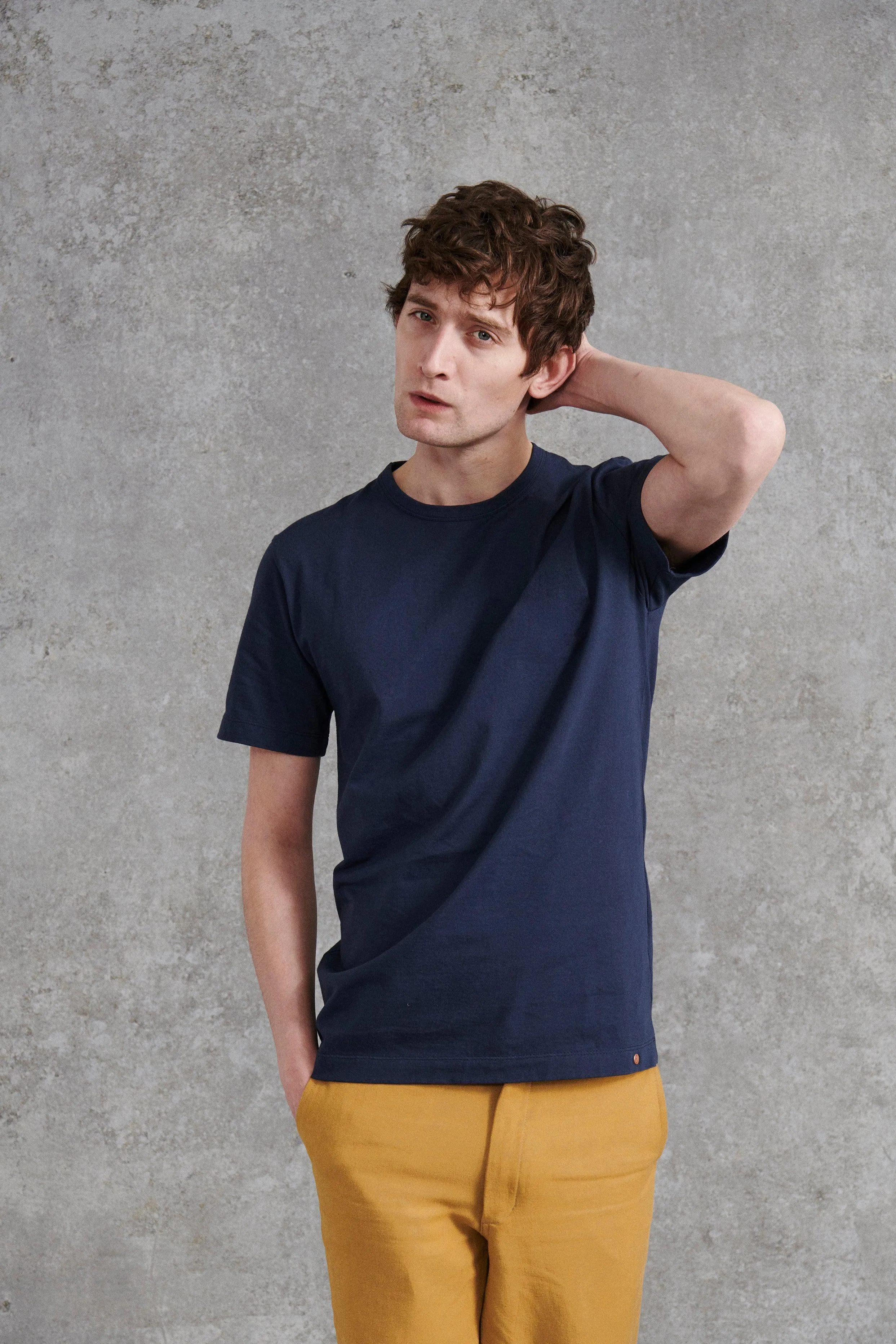 The Salford Tee - Navy sold by Private White V.C.