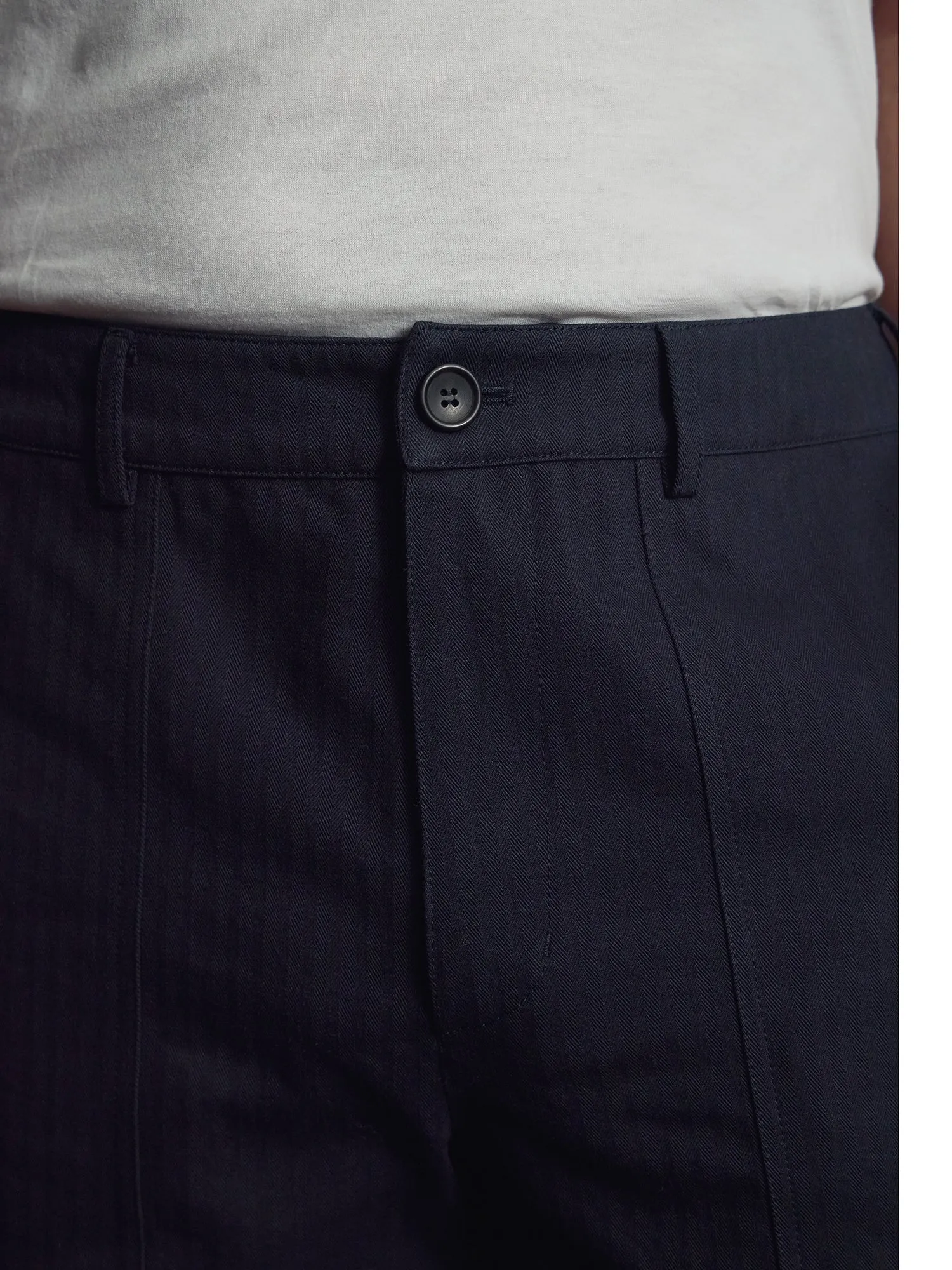 The Overlord Trouser - Navy sold by Private White V.C. product image thumbnail 4