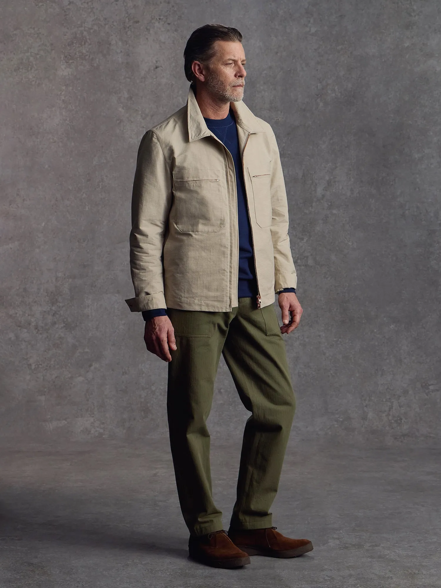 The Covert Jacket - Alabaster sold by Private White V.C. product image thumbnail 5