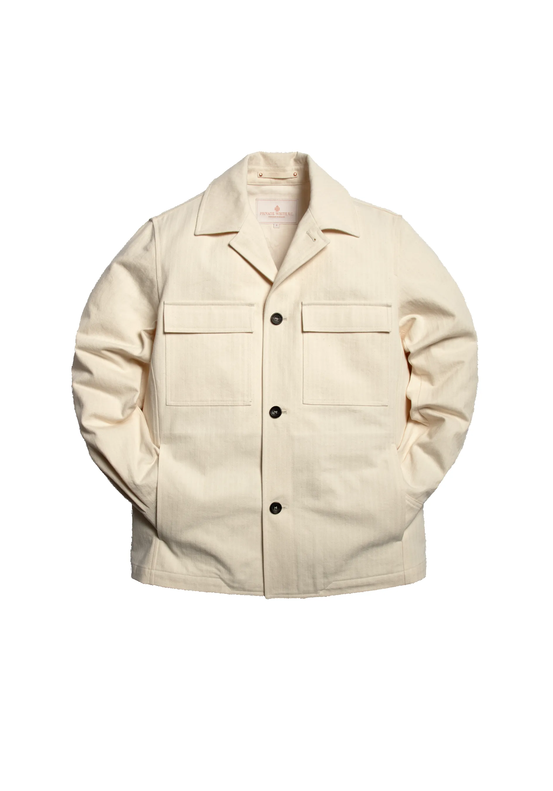 The Overlord Jacket - Ecru sold by Private White V.C. product image thumbnail 2