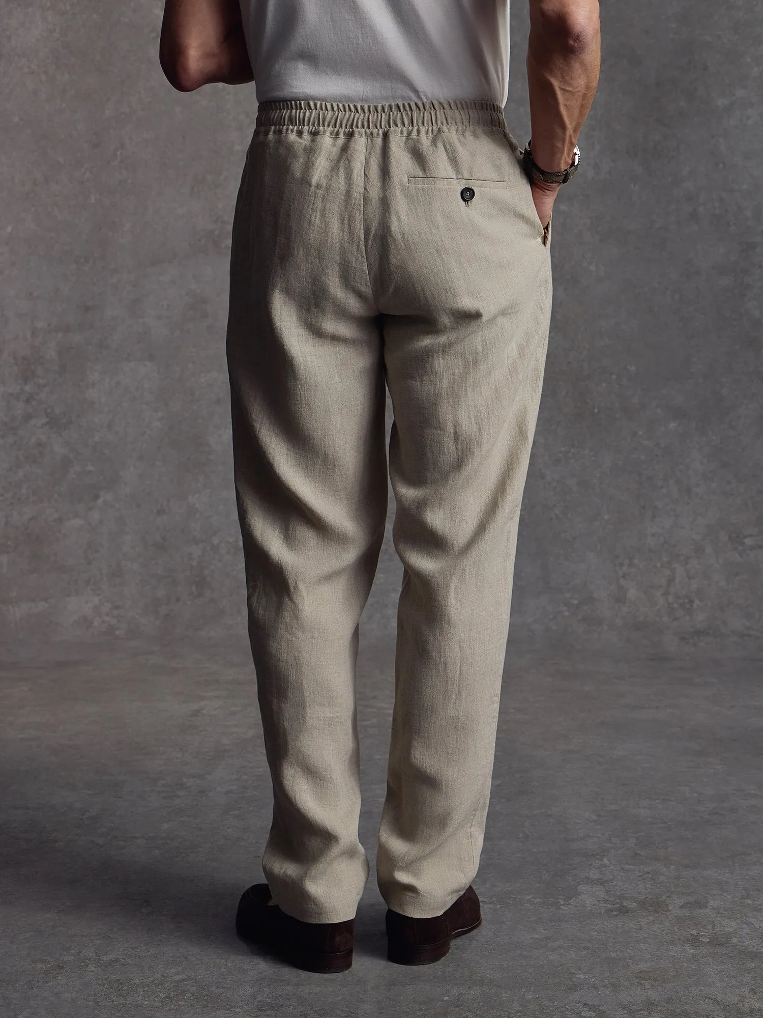 The Tailor Trouser - Natural sold by Private White V.C. product image thumbnail 4