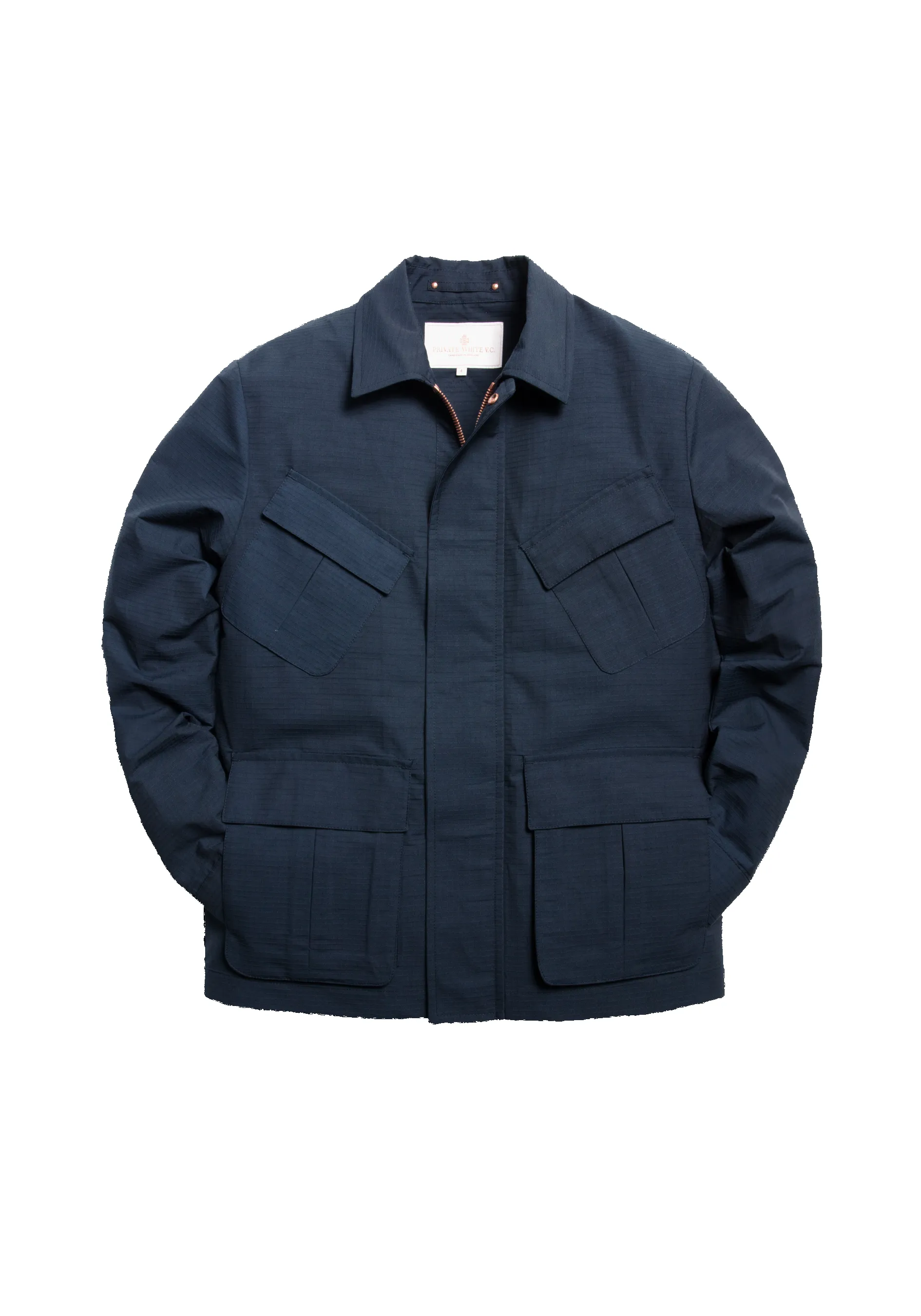 The Fitzrovia Field Jacket - Ink sold by Private White V.C. product image thumbnail 2