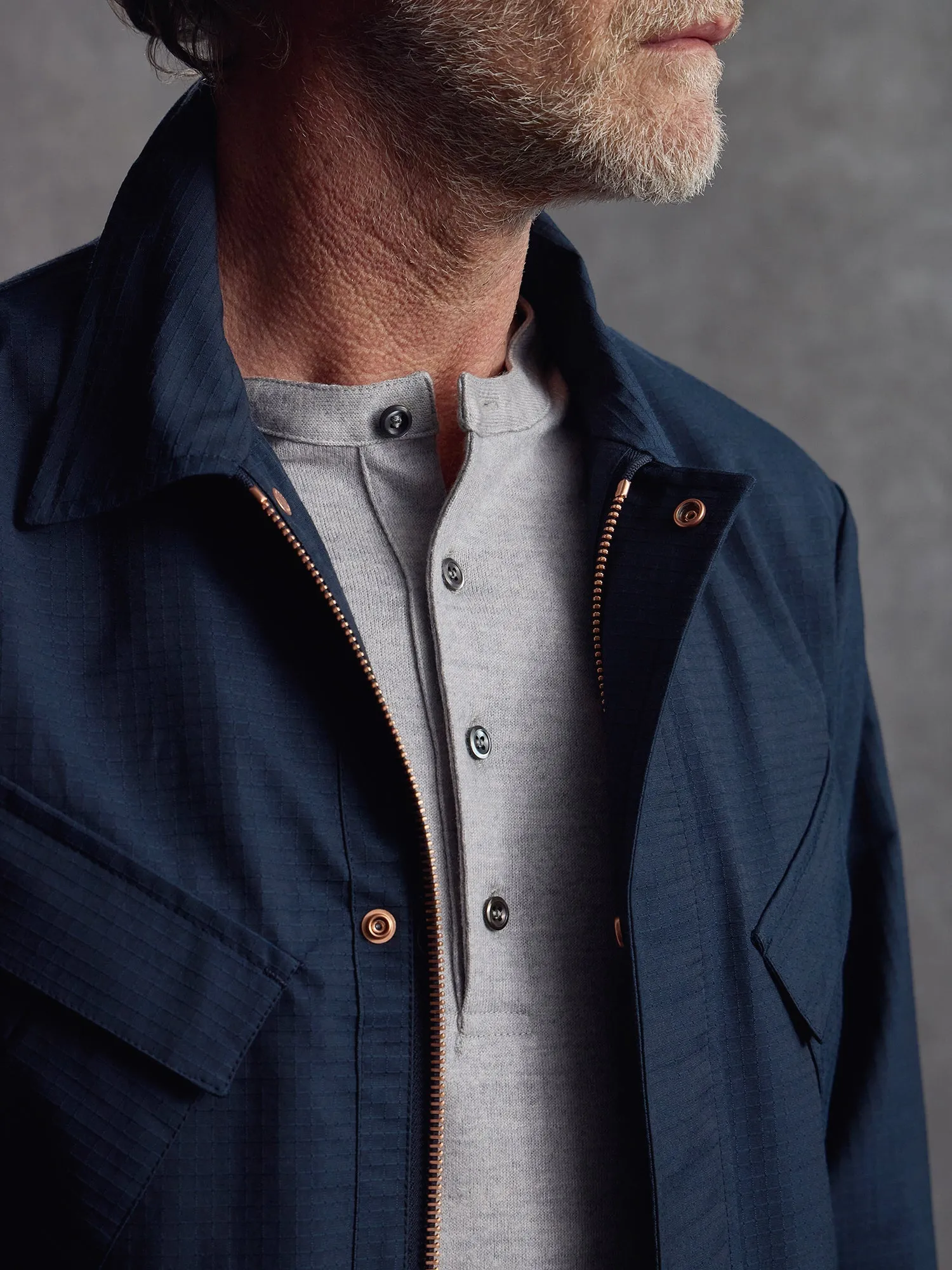 The Fitzrovia Field Jacket - Ink sold by Private White V.C. product image thumbnail 5