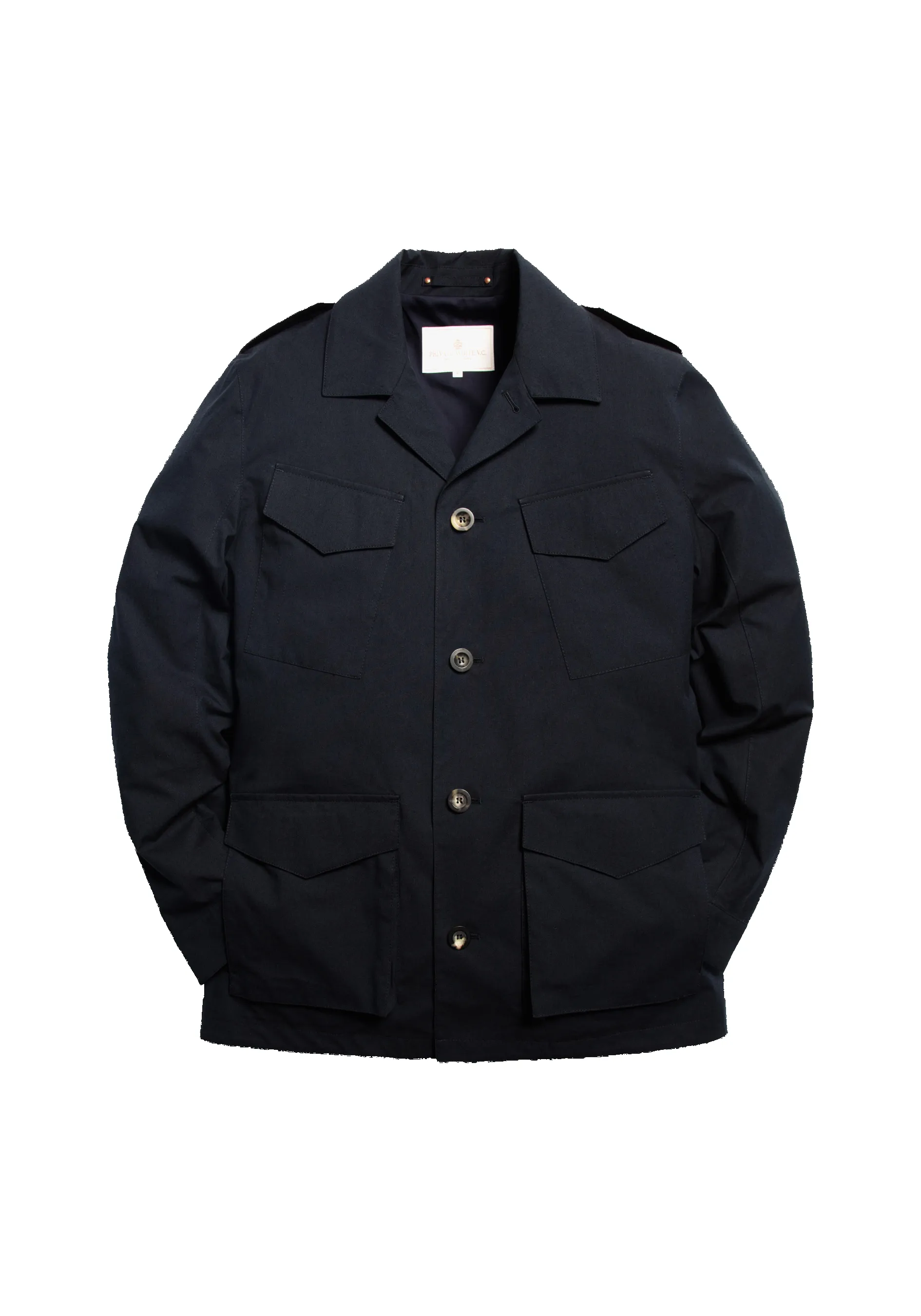 The Richmond Revere Jacket - Ink sold by Private White V.C. product image thumbnail 2