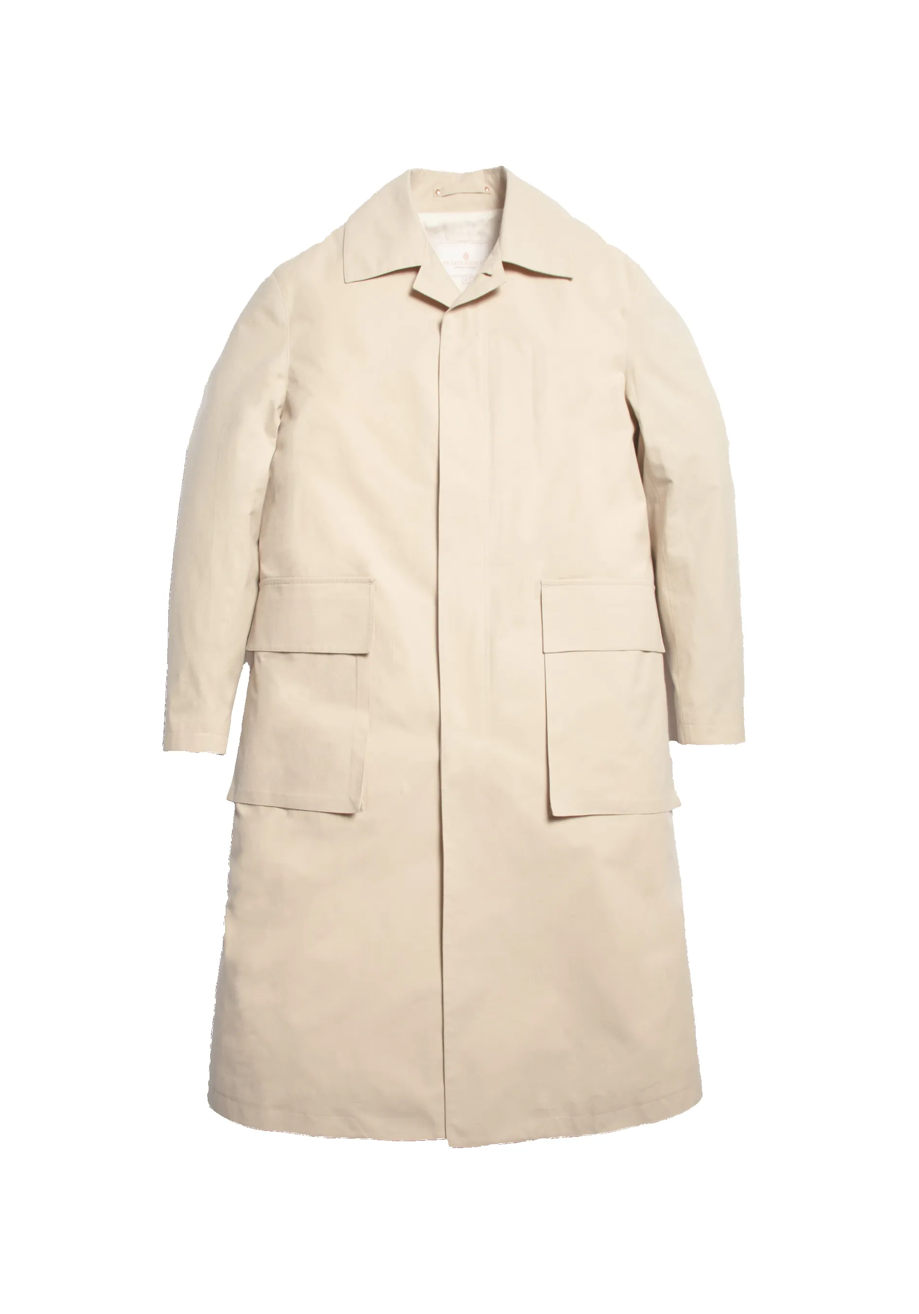 The Richmond Silk Mac - Alabaster sold by Private White V.C. product image thumbnail 2