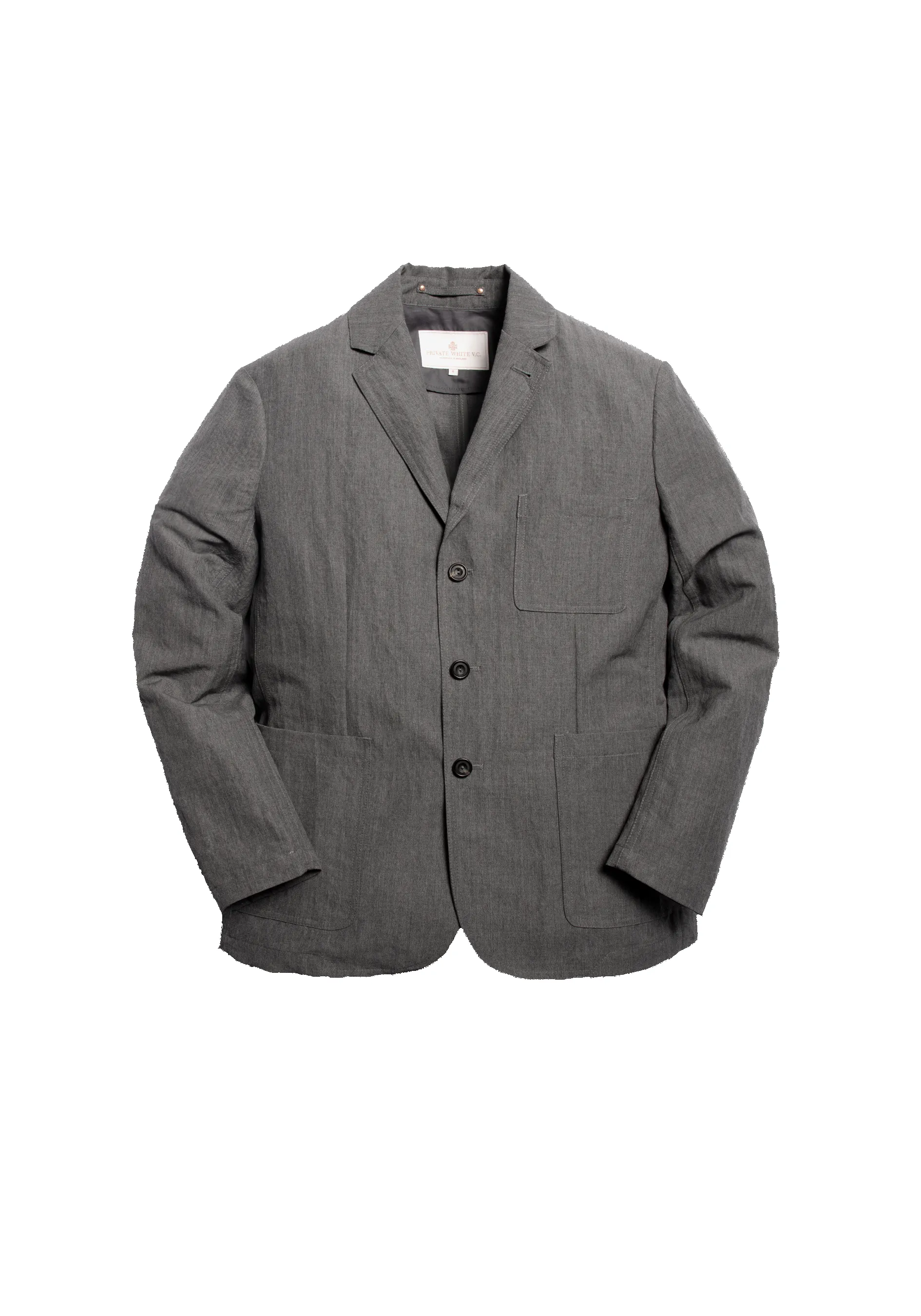 The Belgravia Blazer - Cobble Grey sold by Private White V.C. product image thumbnail 2