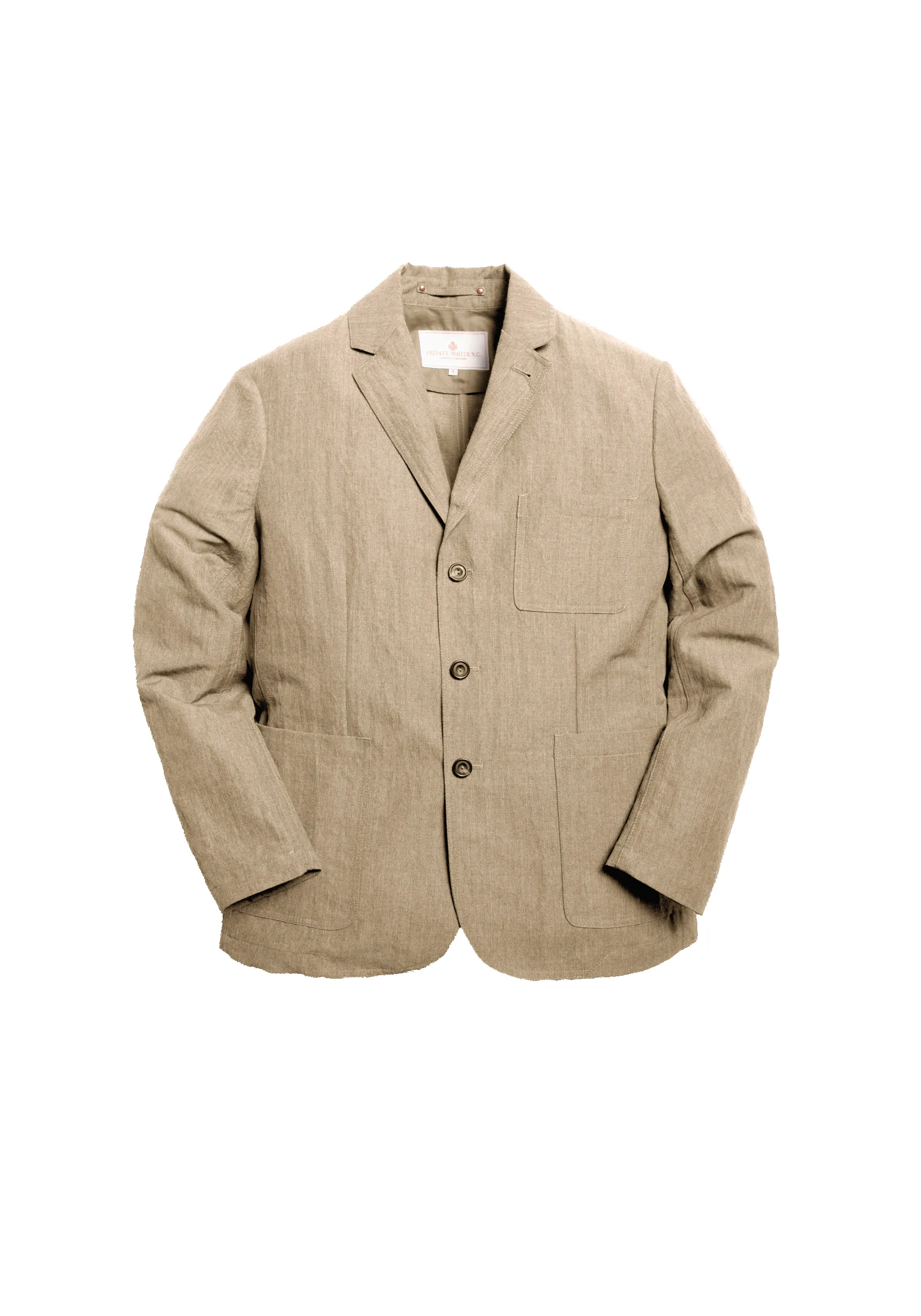 The Belgravia Blazer - Sand sold by Private White V.C. product image thumbnail 2