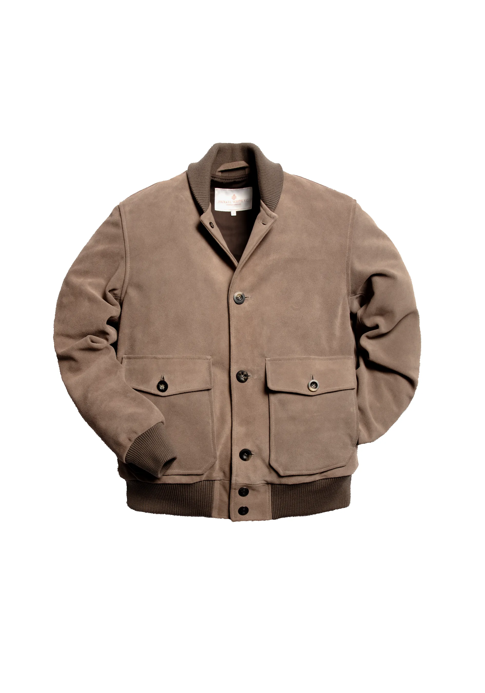 The Stealth Bomber - Taupe Suede sold by Private White V.C. product image thumbnail 2