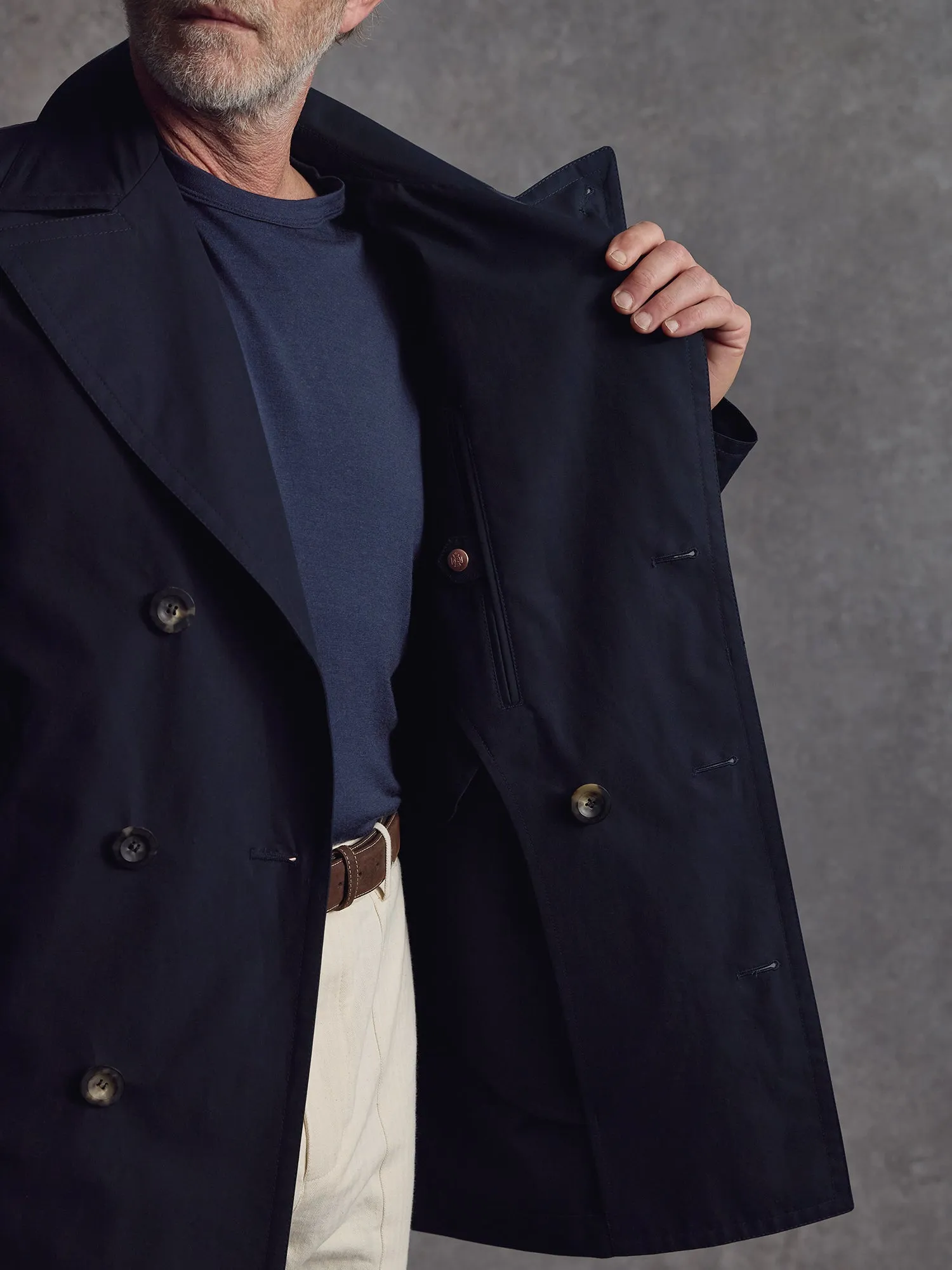 The Deck Coat - Midnight sold by Private White V.C. product image thumbnail 3