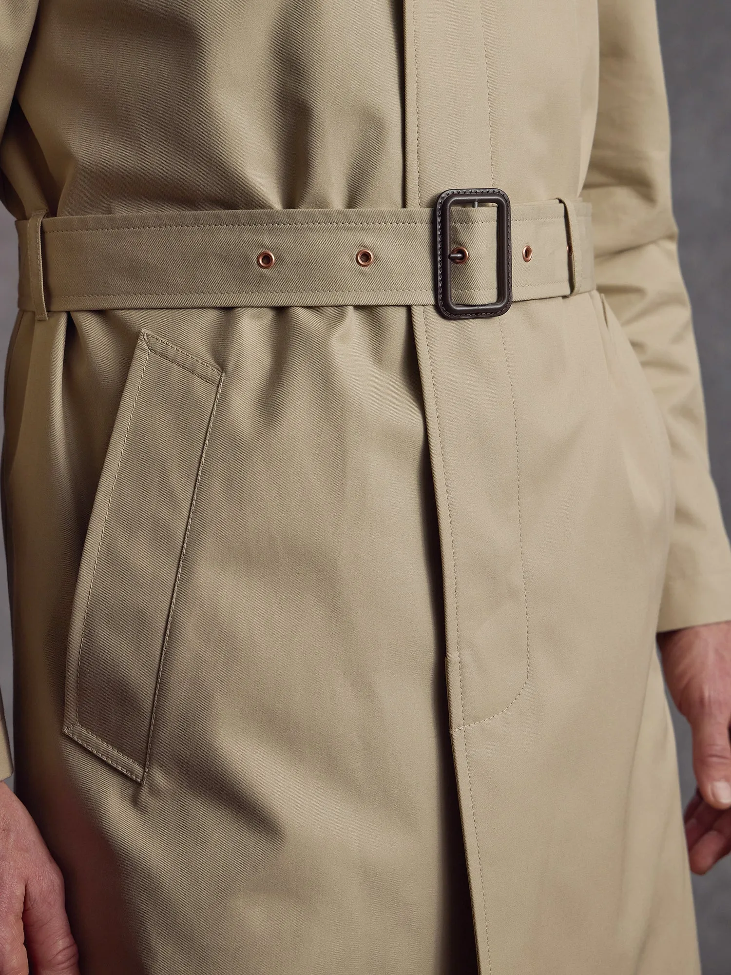 The Honey Trap Trench - Sand sold by Private White V.C. product image thumbnail 4